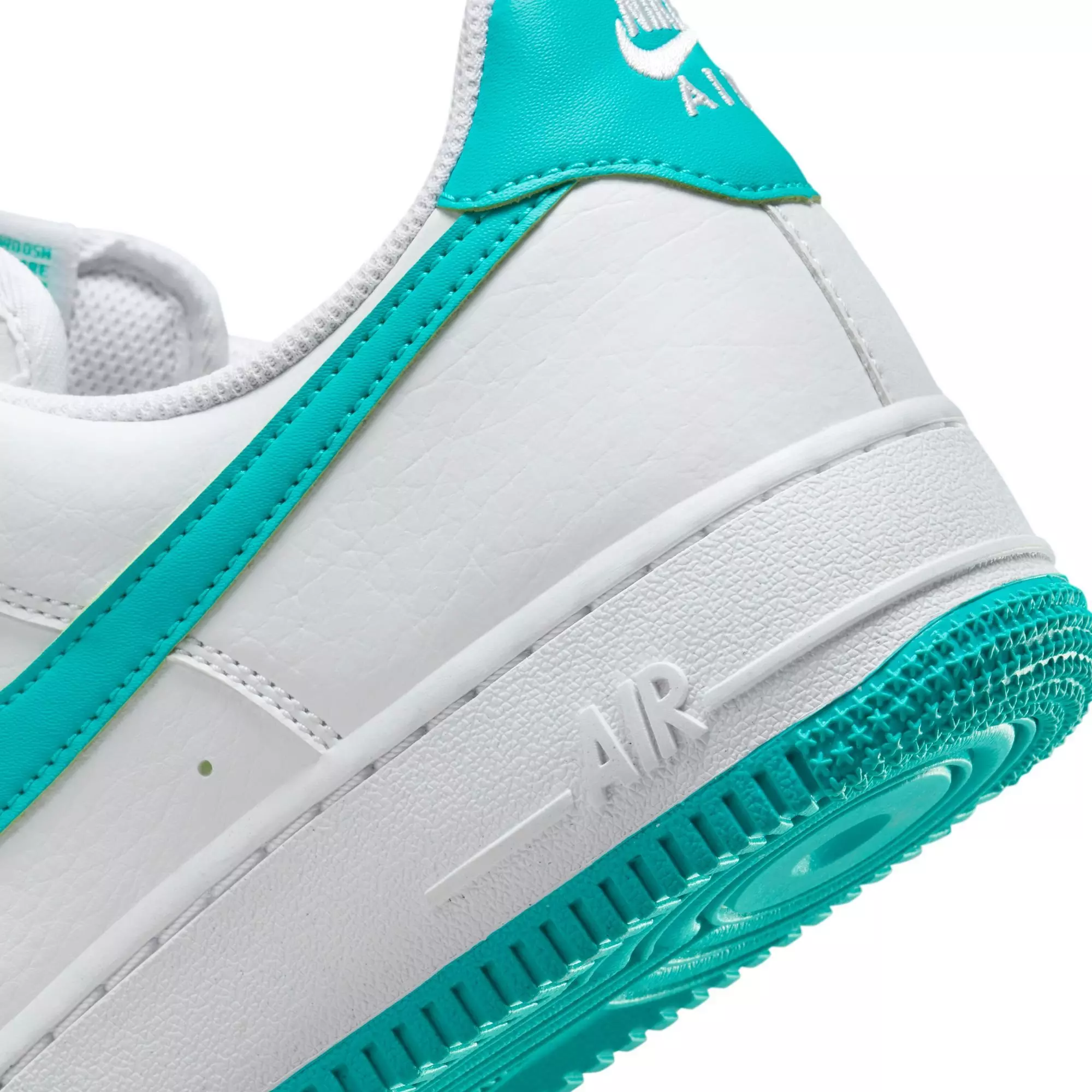 Nike Air Force 1 '07 Next Nature "White/Dusty Cactus/White/Volt" Women's Shoe - WHITE/TEAL