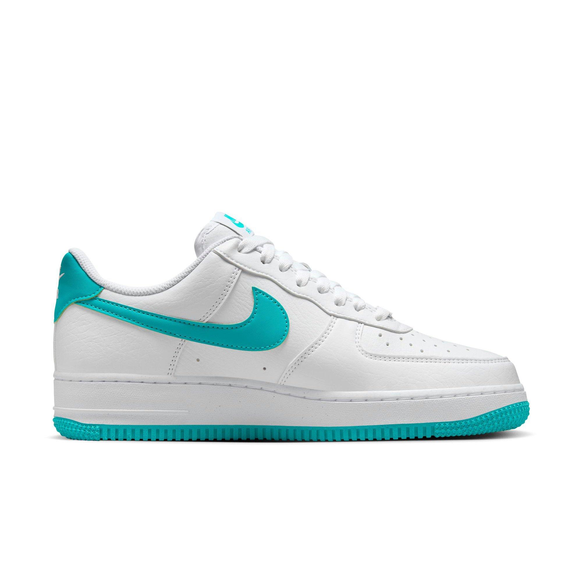 Nike Air Force 1 '07 Next Nature "White/Dusty Cactus/White/Volt" Women's Shoe - WHITE/TEAL Thumbnail View 2