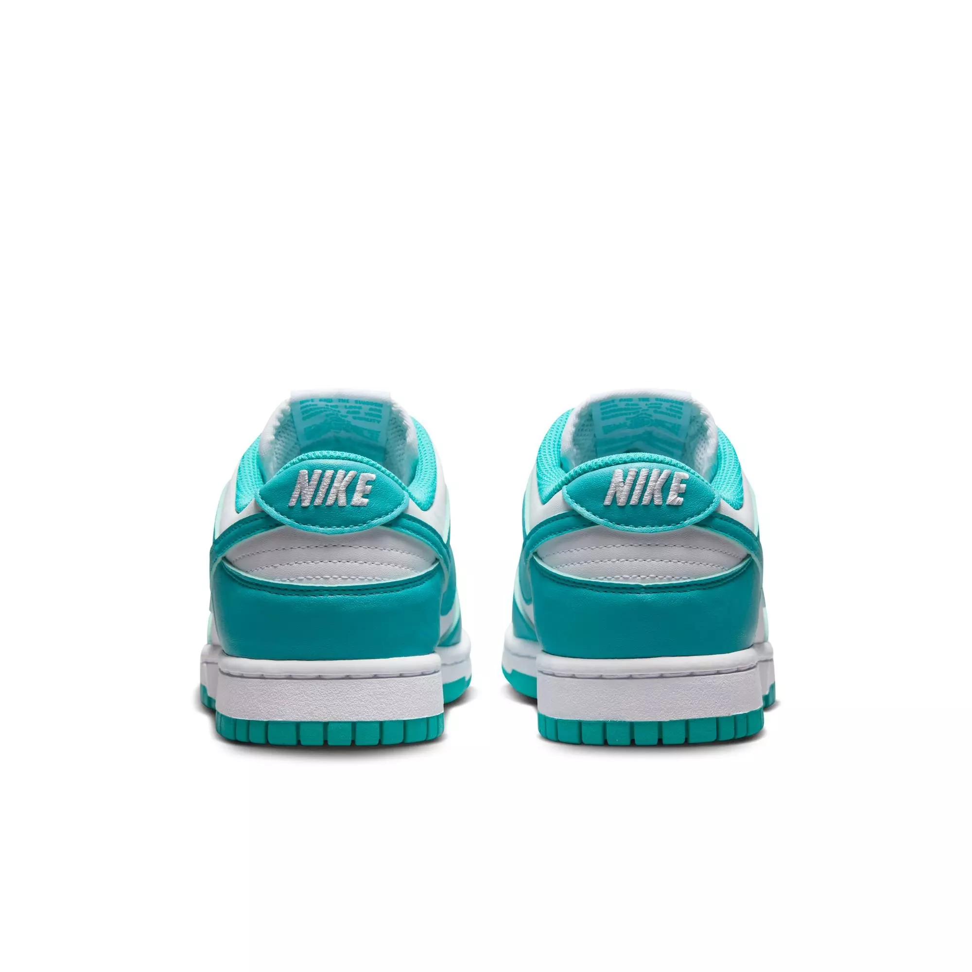 Nike Dunk Low "White/Dusty Cactus" Women's Shoe - WHITE/TEAL