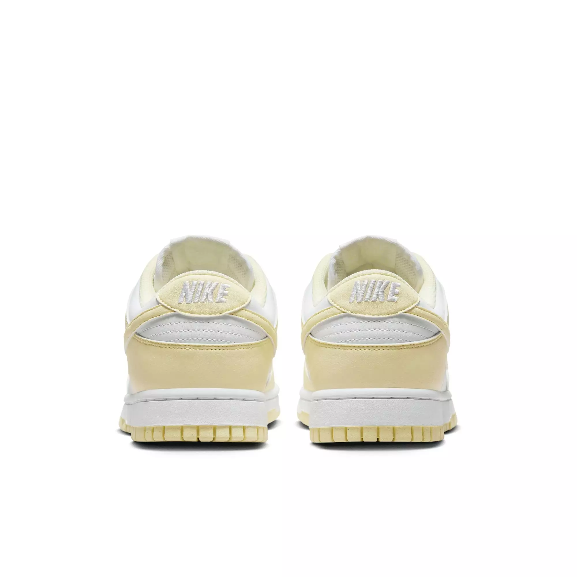 Nike Dunk Low "White/Alabaster" Women's Shoe - WHITE/YELLOW