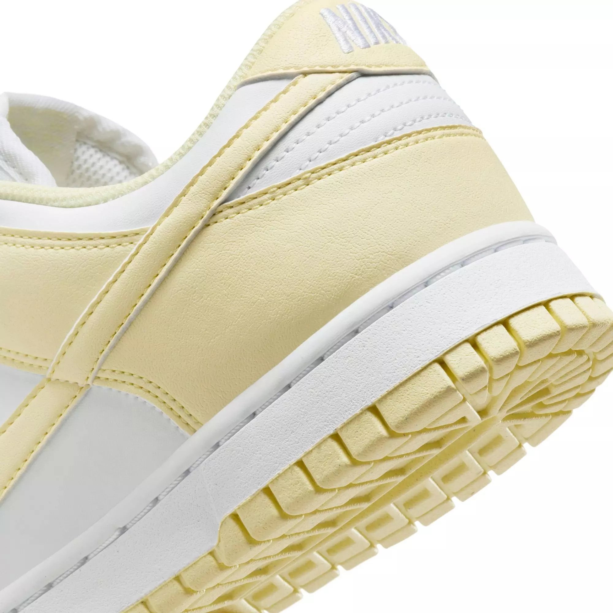 Nike Dunk Low "White/Alabaster" Women's Shoe - WHITE/YELLOW