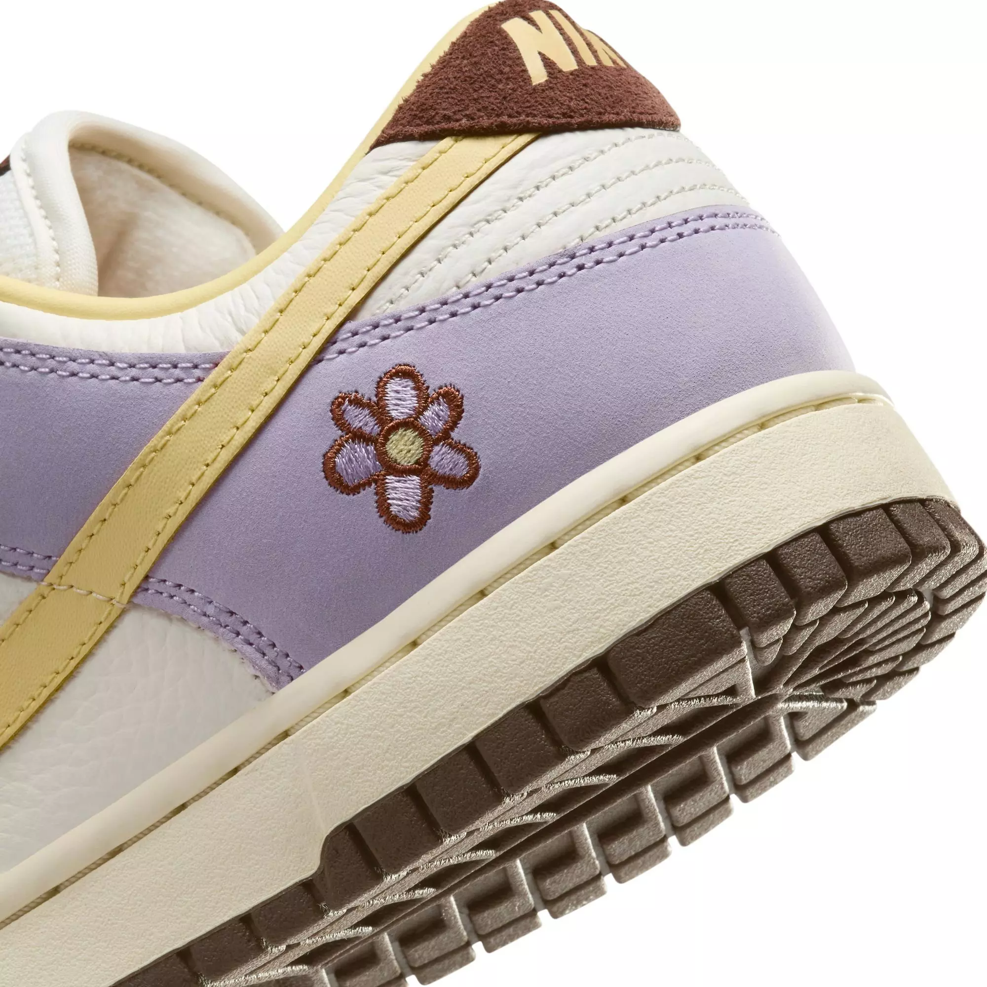 Nike Dunk Low Premium "Lilac Bloom/Soft Yellow/Sail" Women's Shoe - PURPLE