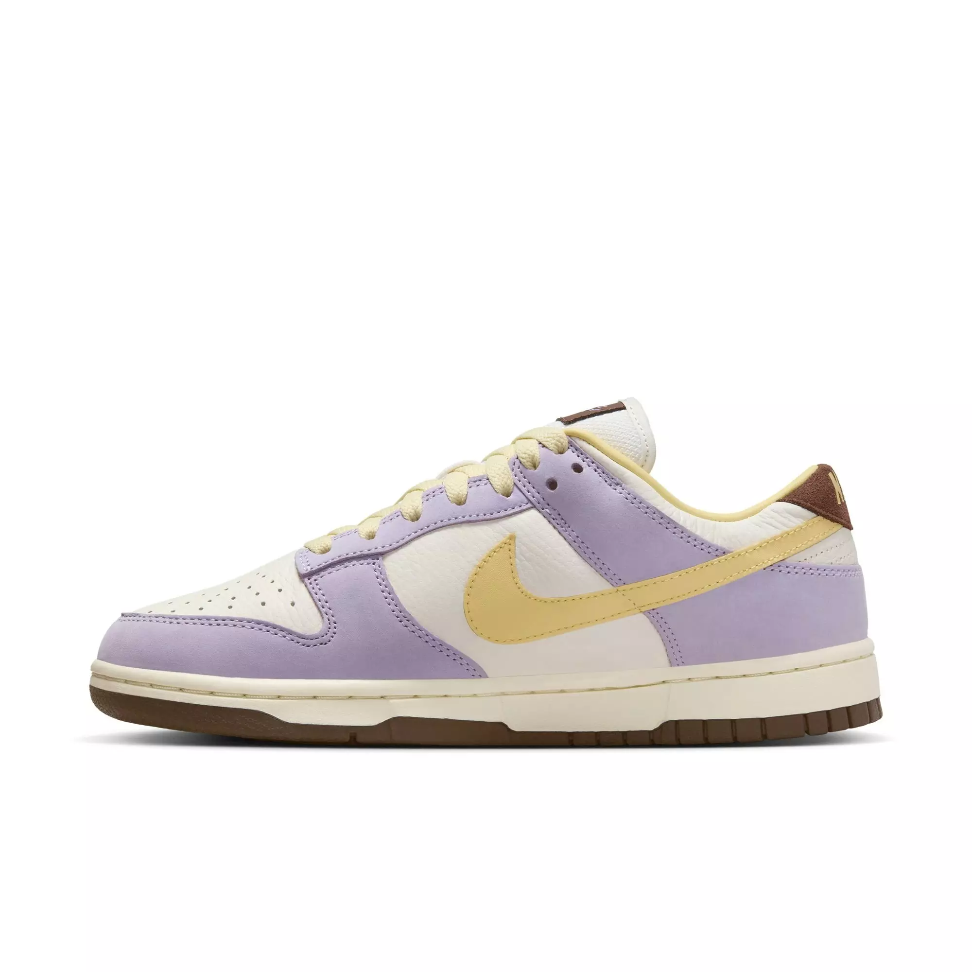 Nike Dunk Low Premium "Lilac Bloom/Soft Yellow/Sail" Women's Shoe - PURPLE