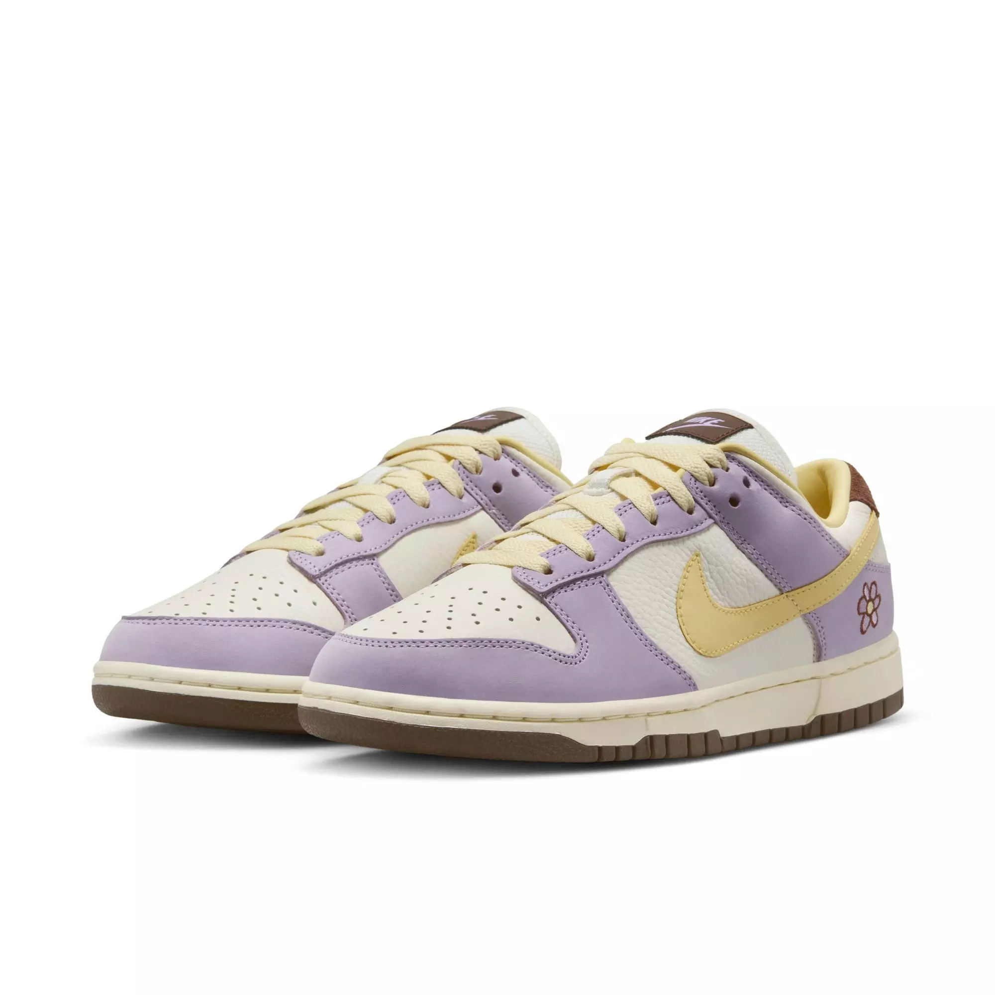 Nike Dunk Low Premium "Lilac Bloom/Soft Yellow/Sail" Women's Shoe - PURPLE