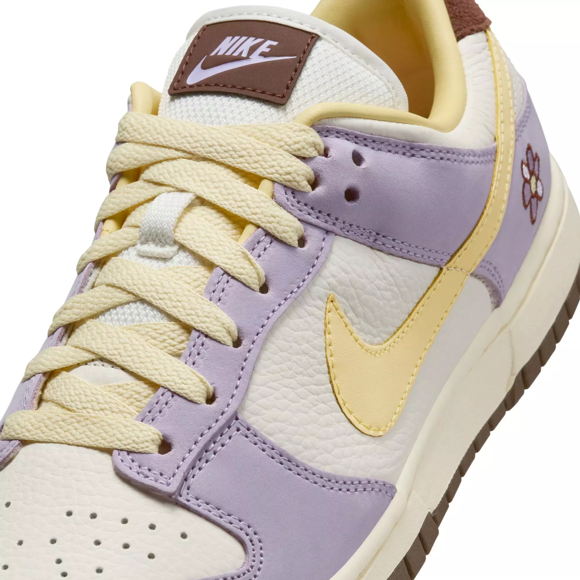Nike Dunk Low Premium "Lilac Bloom/Soft Yellow/Sail" Women's Shoe - PURPLE