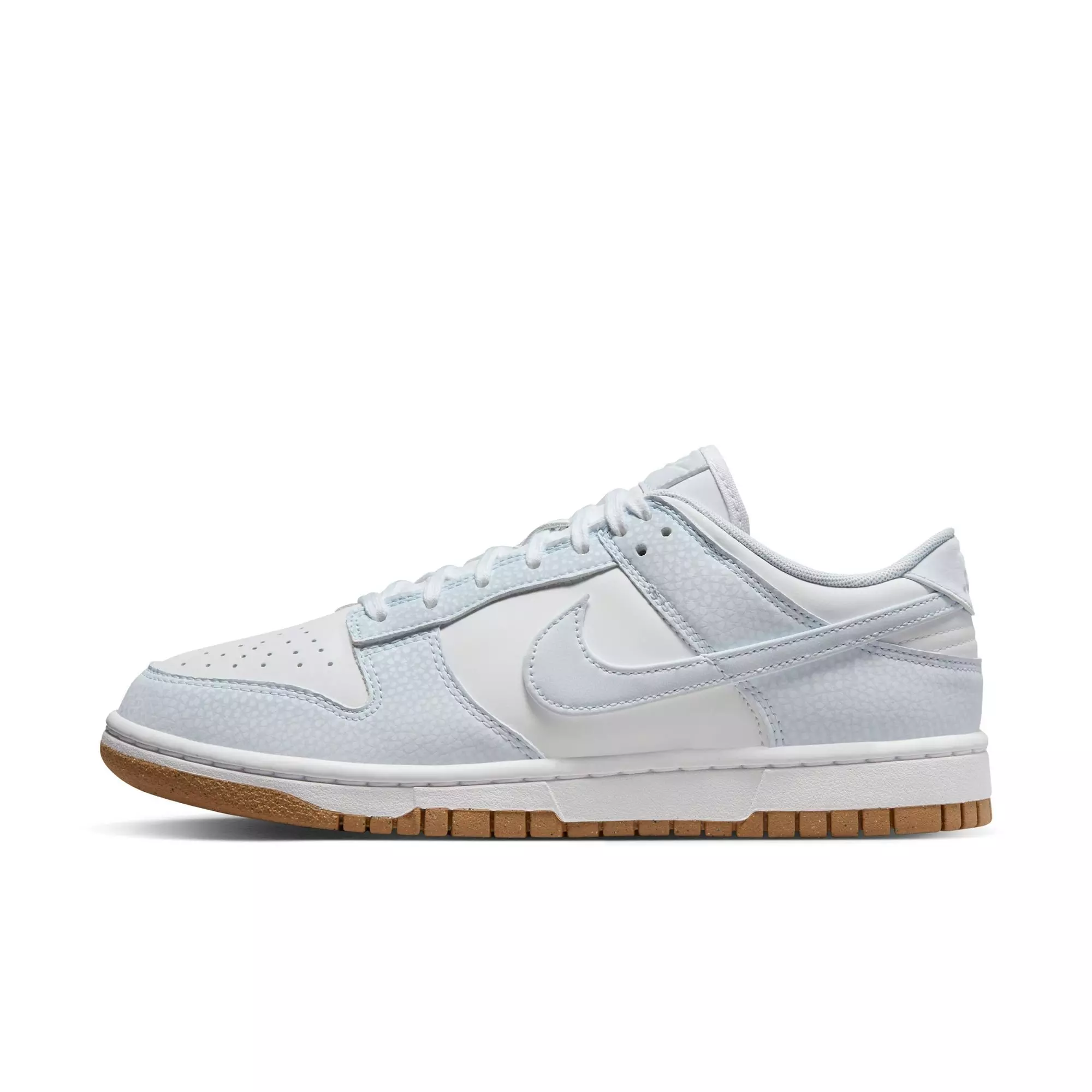 Nike Dunk Low Premium Next Nature "Football Grey" Women's Shoe - WHITE/FOOTBALL GREY/GUM LIGHT BROWN