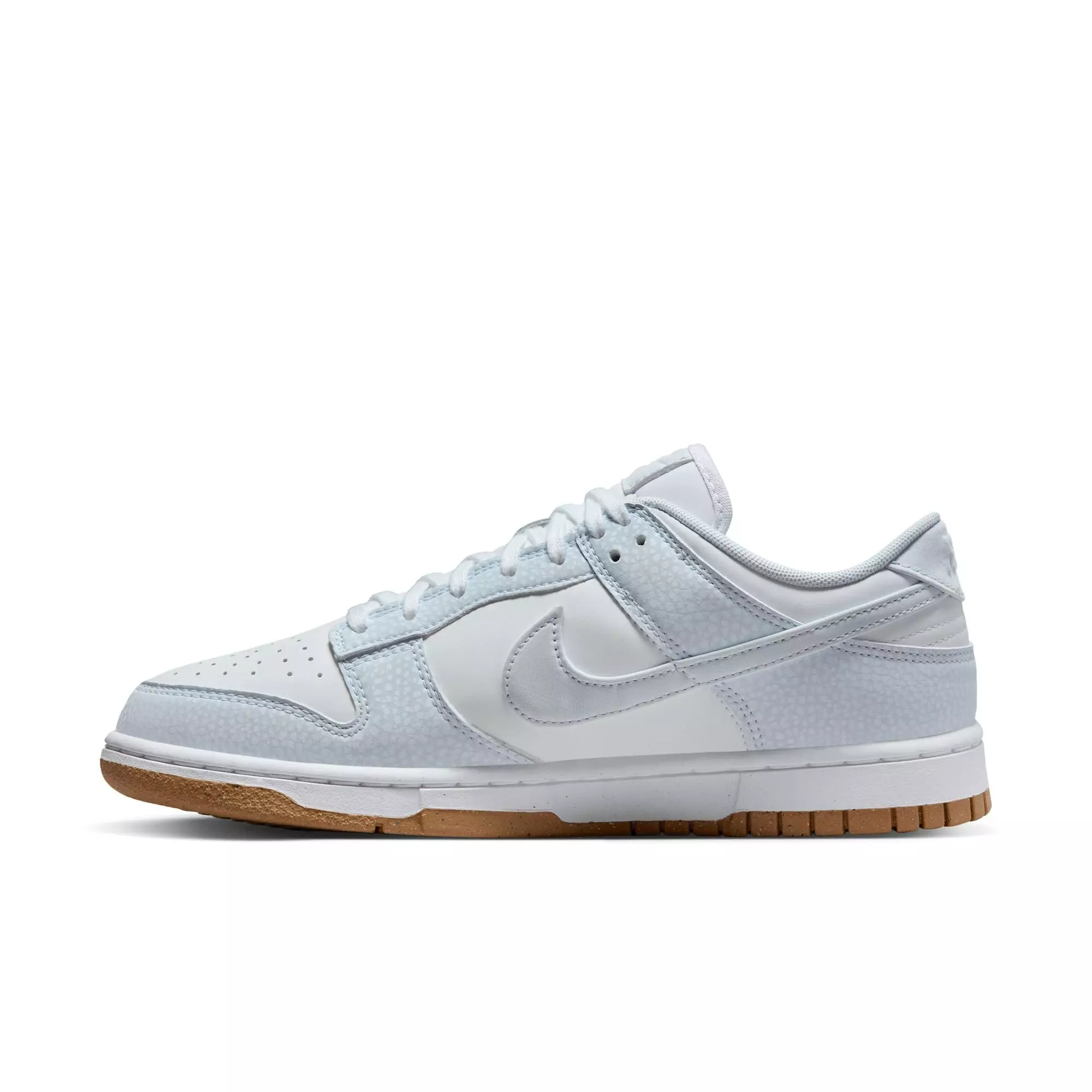 Nike Dunk Low Premium Next Nature "Football Grey" Women's Shoe - WHITE/FOOTBALL GREY/GUM LIGHT BROWN