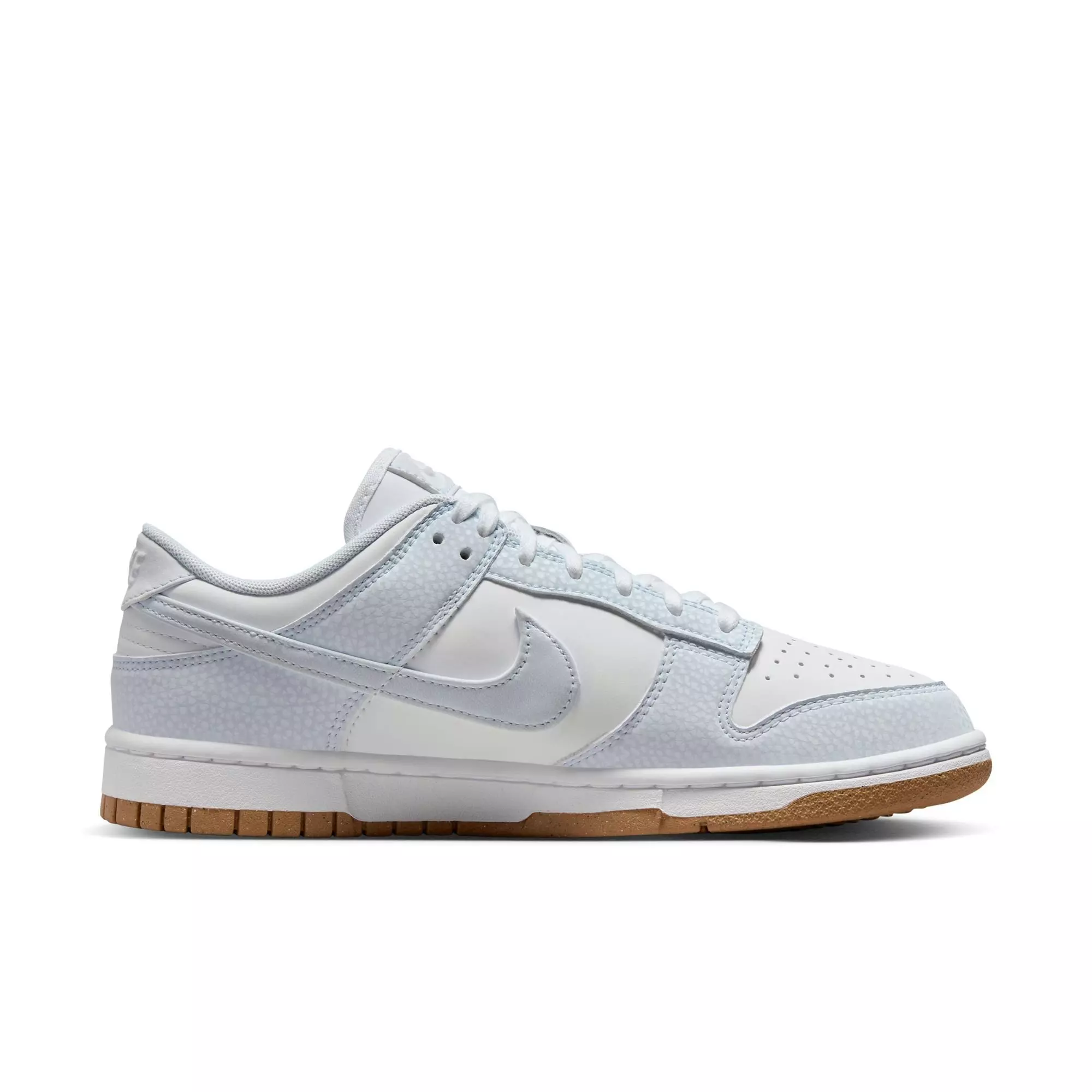 Nike Dunk Low Premium Next Nature "Football Grey" Women's Shoe - WHITE/FOOTBALL GREY/GUM LIGHT BROWN