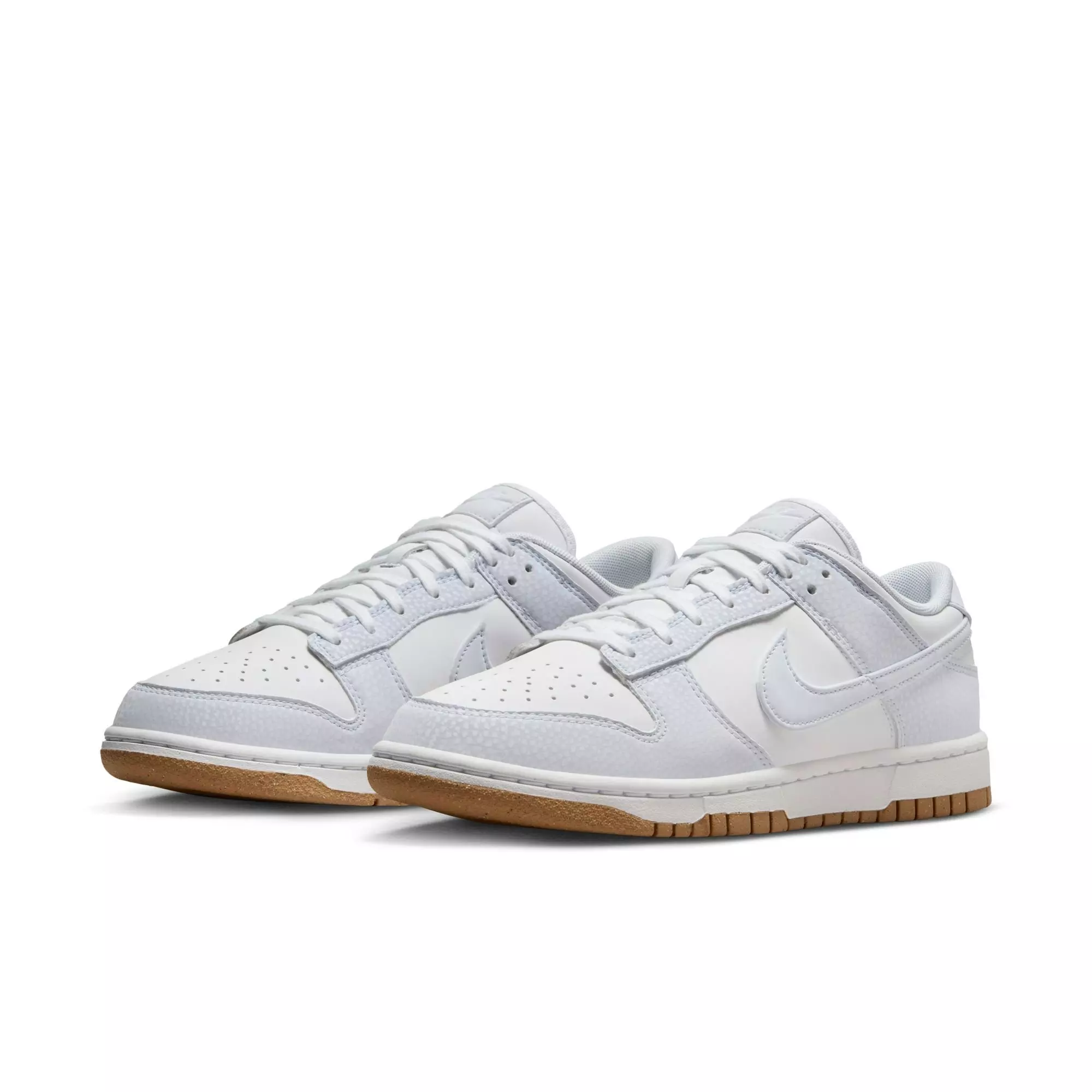 Nike Dunk Low Premium Next Nature "Football Grey" Women's Shoe - WHITE/FOOTBALL GREY/GUM LIGHT BROWN