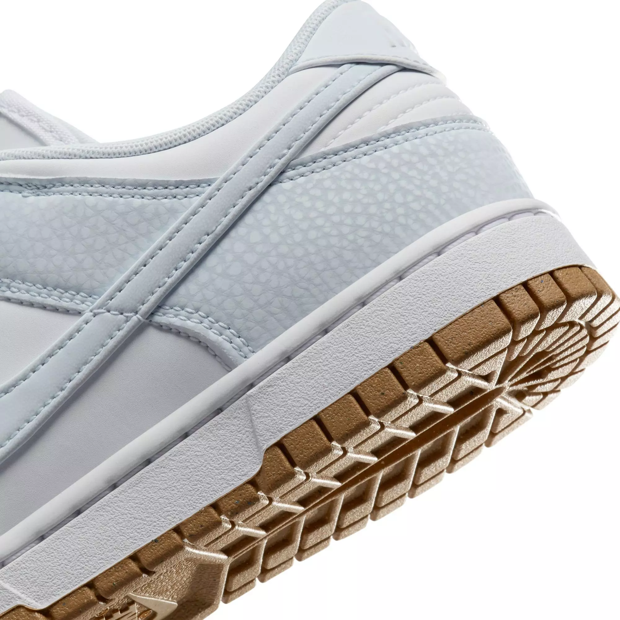 Nike Dunk Low Premium Next Nature "Football Grey" Women's Shoe - WHITE/FOOTBALL GREY/GUM LIGHT BROWN