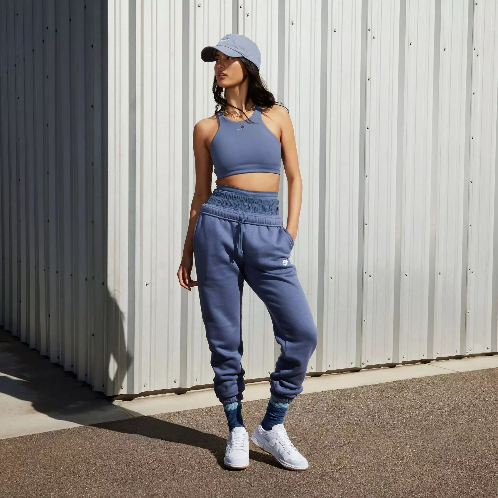 Nike Dunk Low Premium Next Nature "Football Grey" Women's Shoe - WHITE/FOOTBALL GREY/GUM LIGHT BROWN