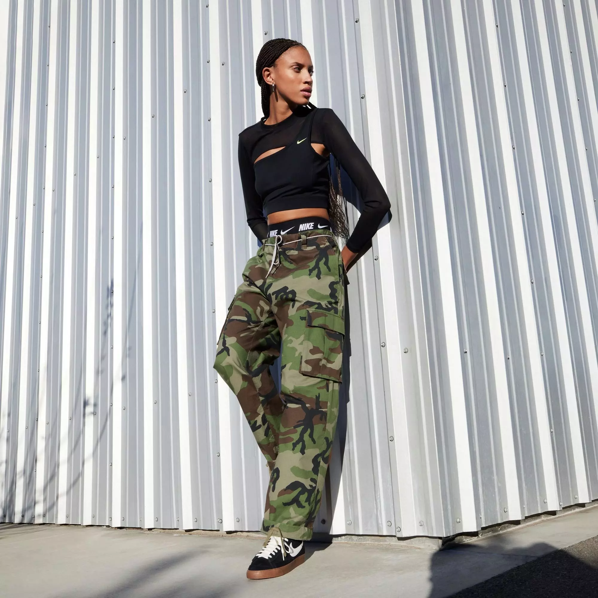 Nike Blazer Low '77 Vintage "Black" Women's Shoe - BLACK/SAIL/GUM