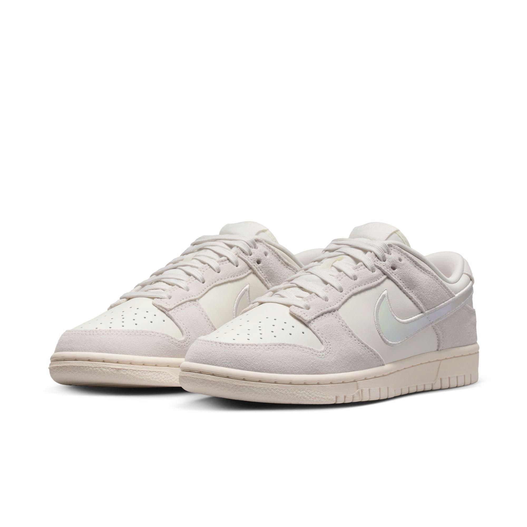 Nike Dunk Low Women's Iridescent Swoosh Shoe​