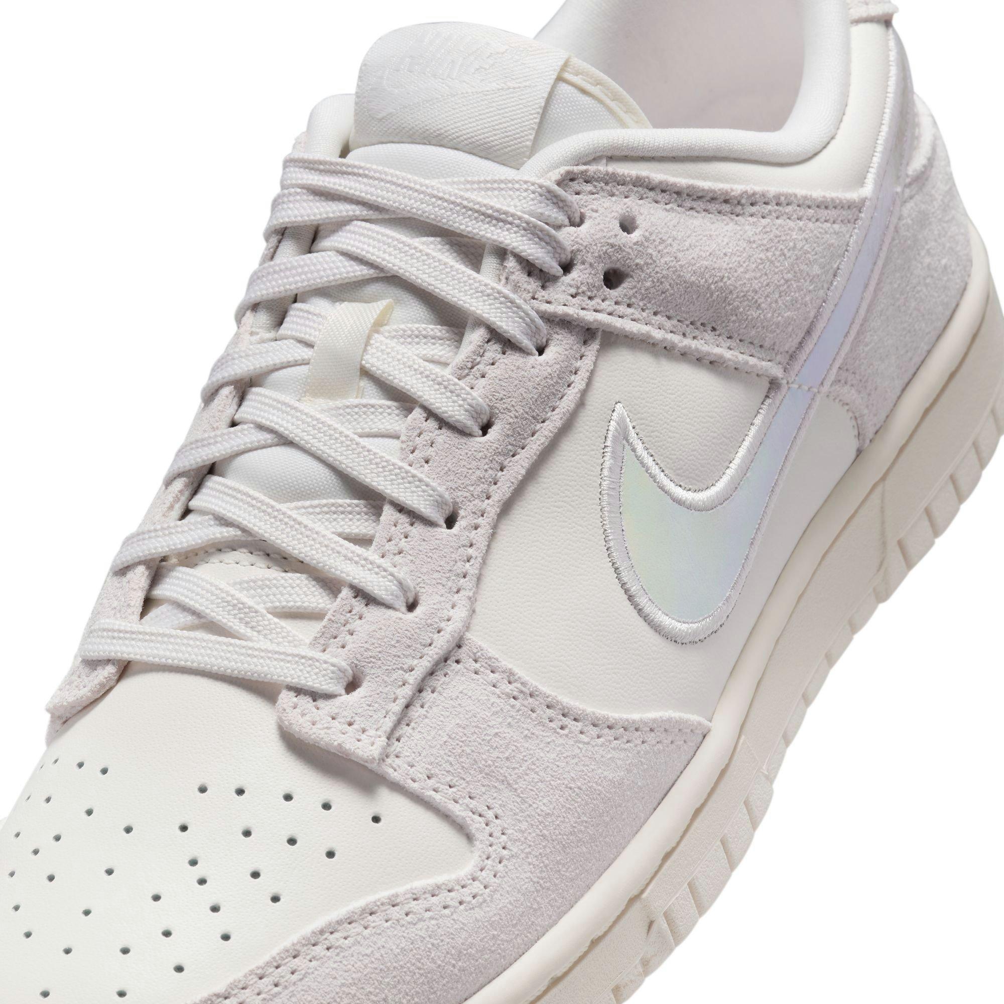 Nike Dunk Low Women's Iridescent Swoosh Shoe​