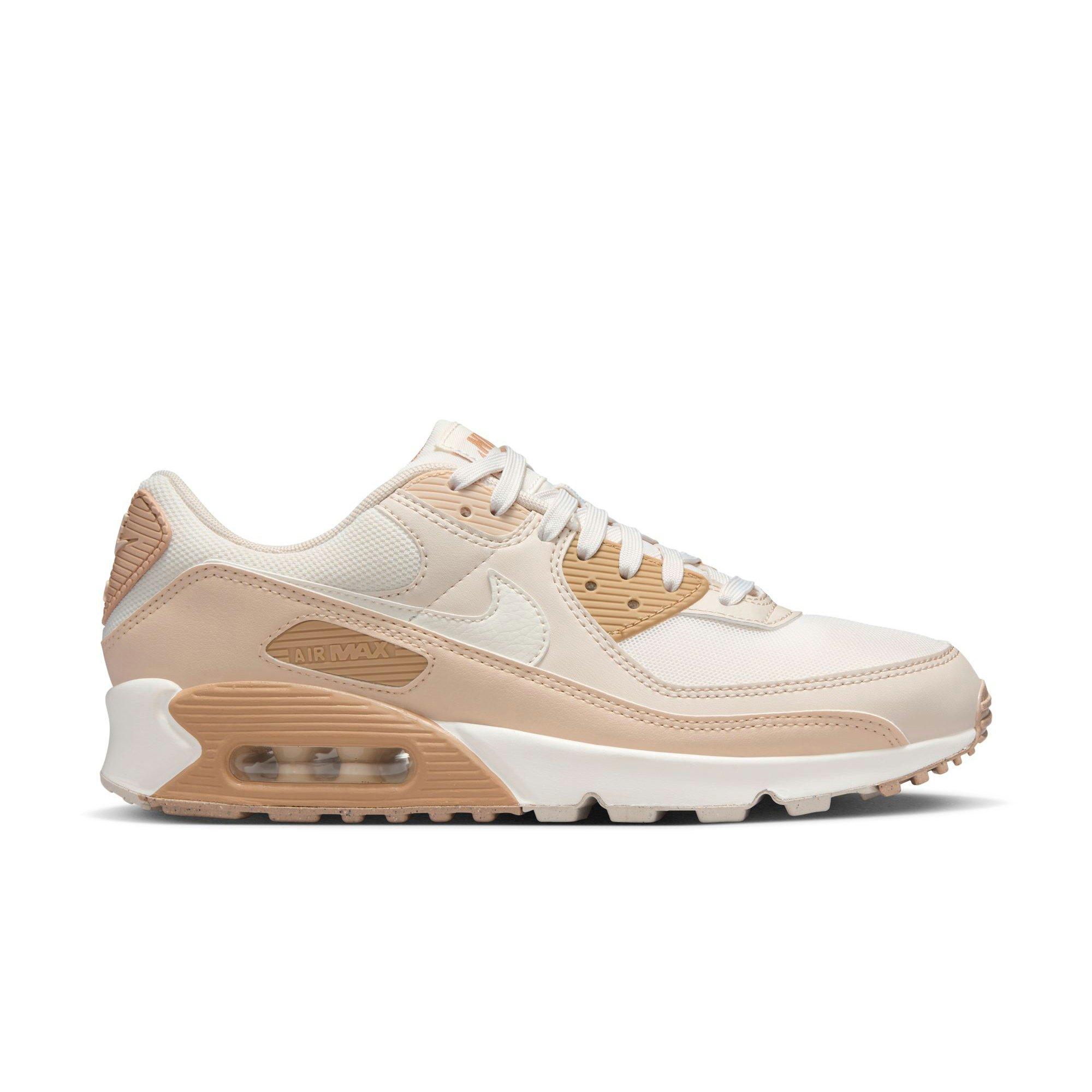 Nike Air Max 90 "Phantom/Sail/Sanddrift/Lt Orewood Brn" Women's Shoe - OFF-WHITE/KHAKI Thumbnail View 1