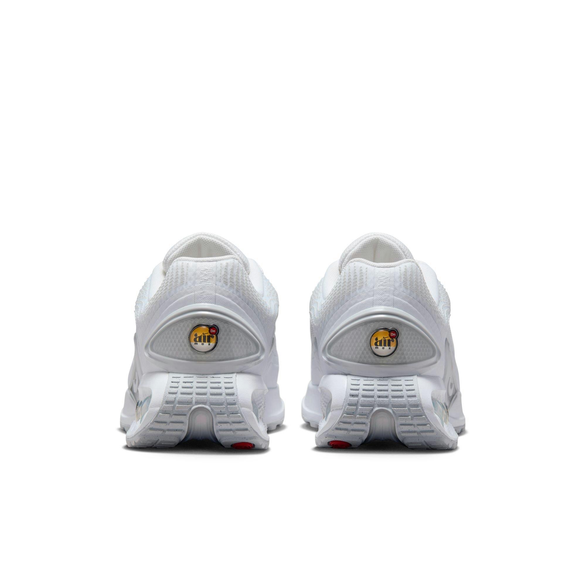 Nike Air Max Dn "White" Women's Shoe - WHITE/METALLIC SILVER Thumbnail View 10