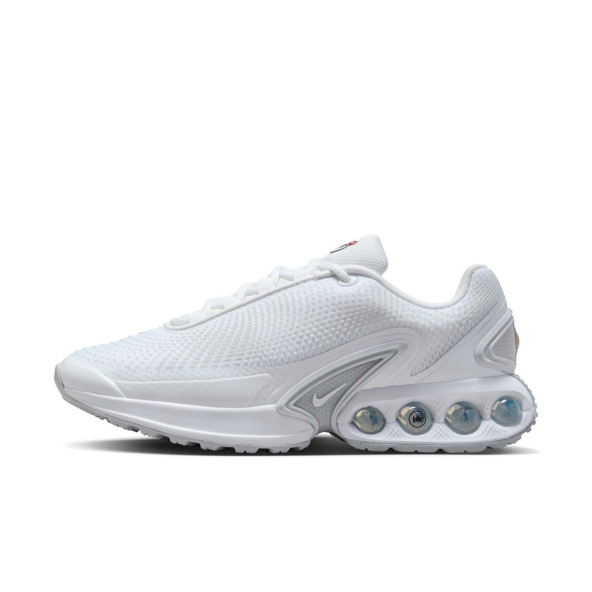 Nike Air Max Dn "White" Women's Shoe - WHITE/METALLIC SILVER Thumbnail View 8
