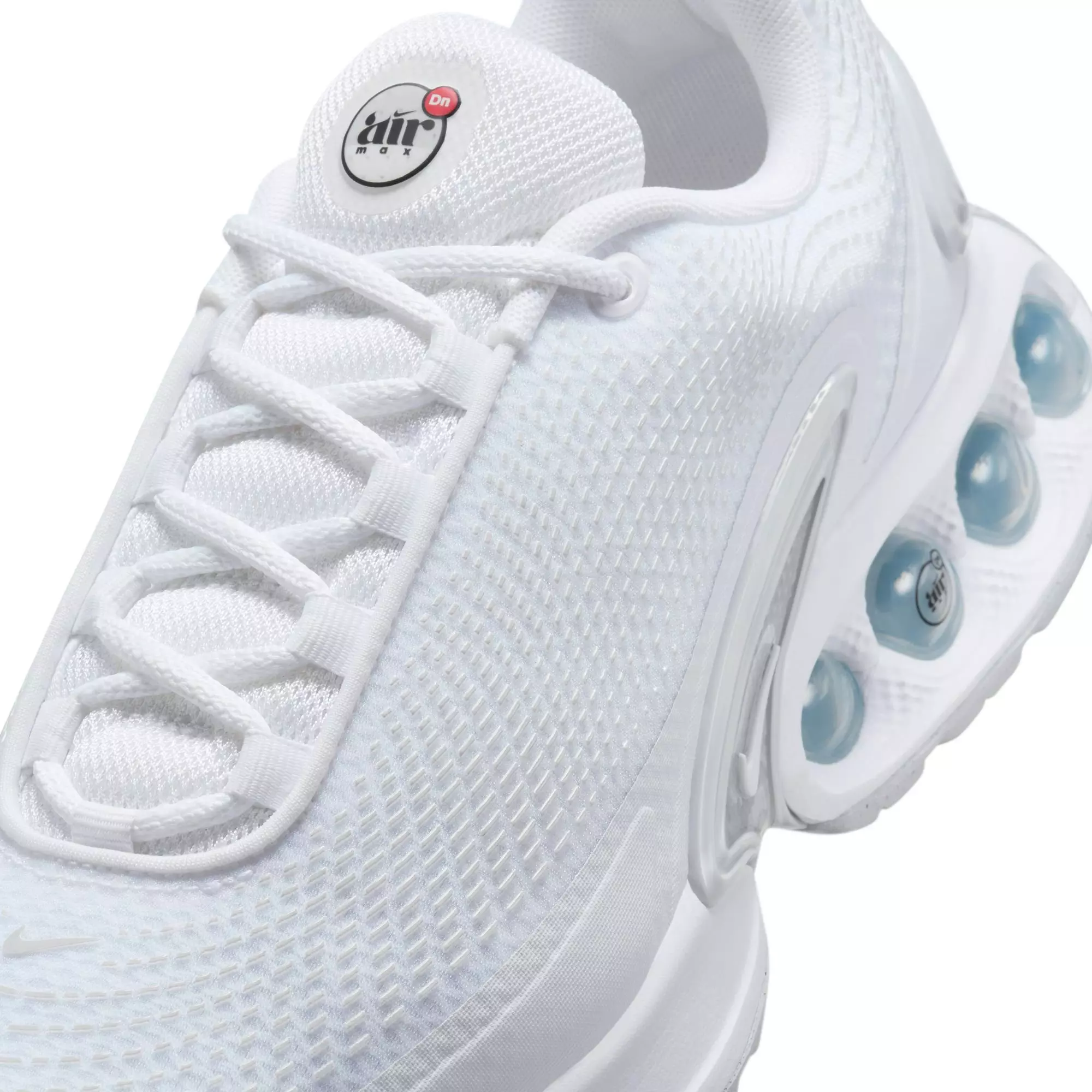 Nike Air Max Dn "White" Women's Shoe - WHITE/METALLIC SILVER