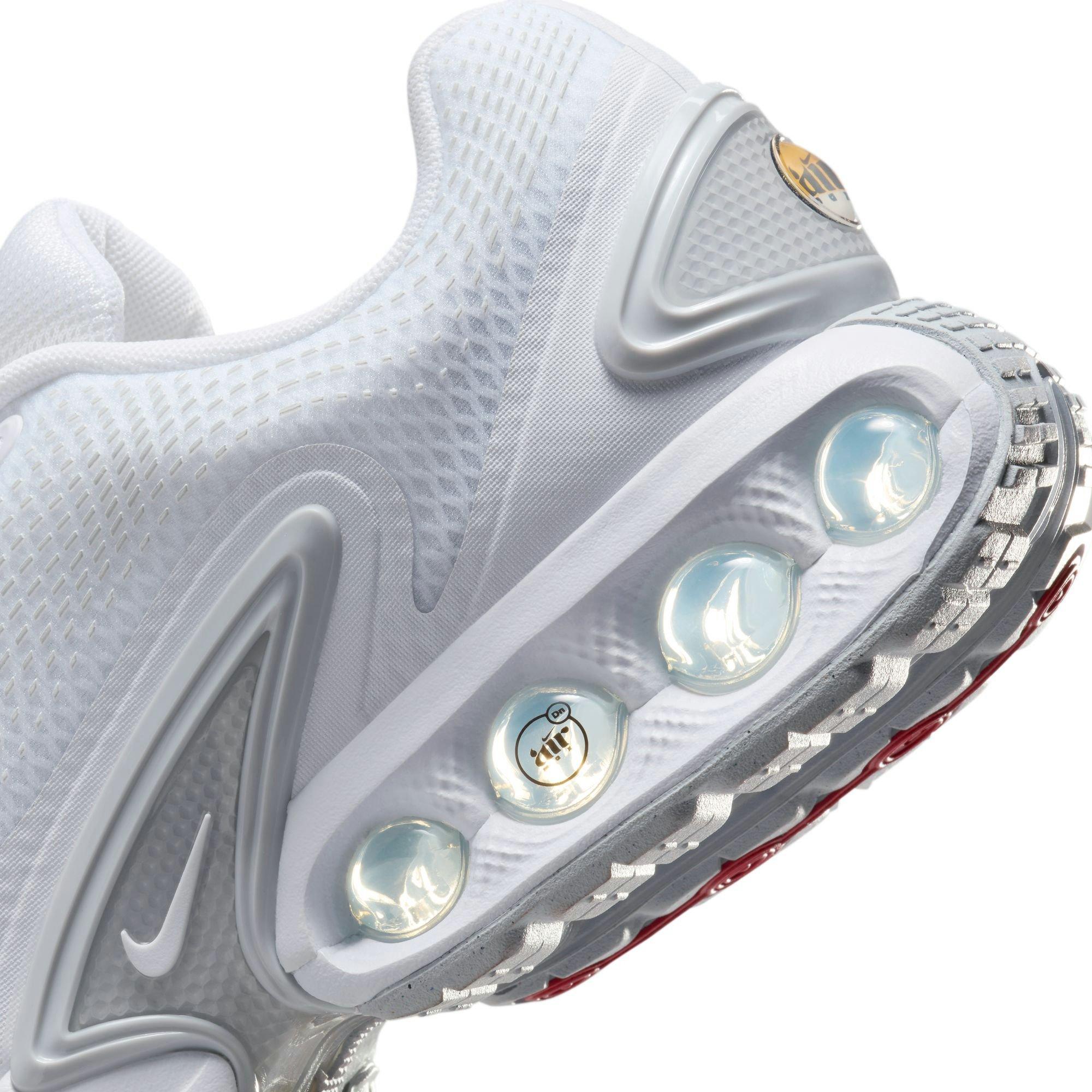 Nike Air Max Dn "White" Women's Shoe - WHITE/METALLIC SILVER Thumbnail View 5
