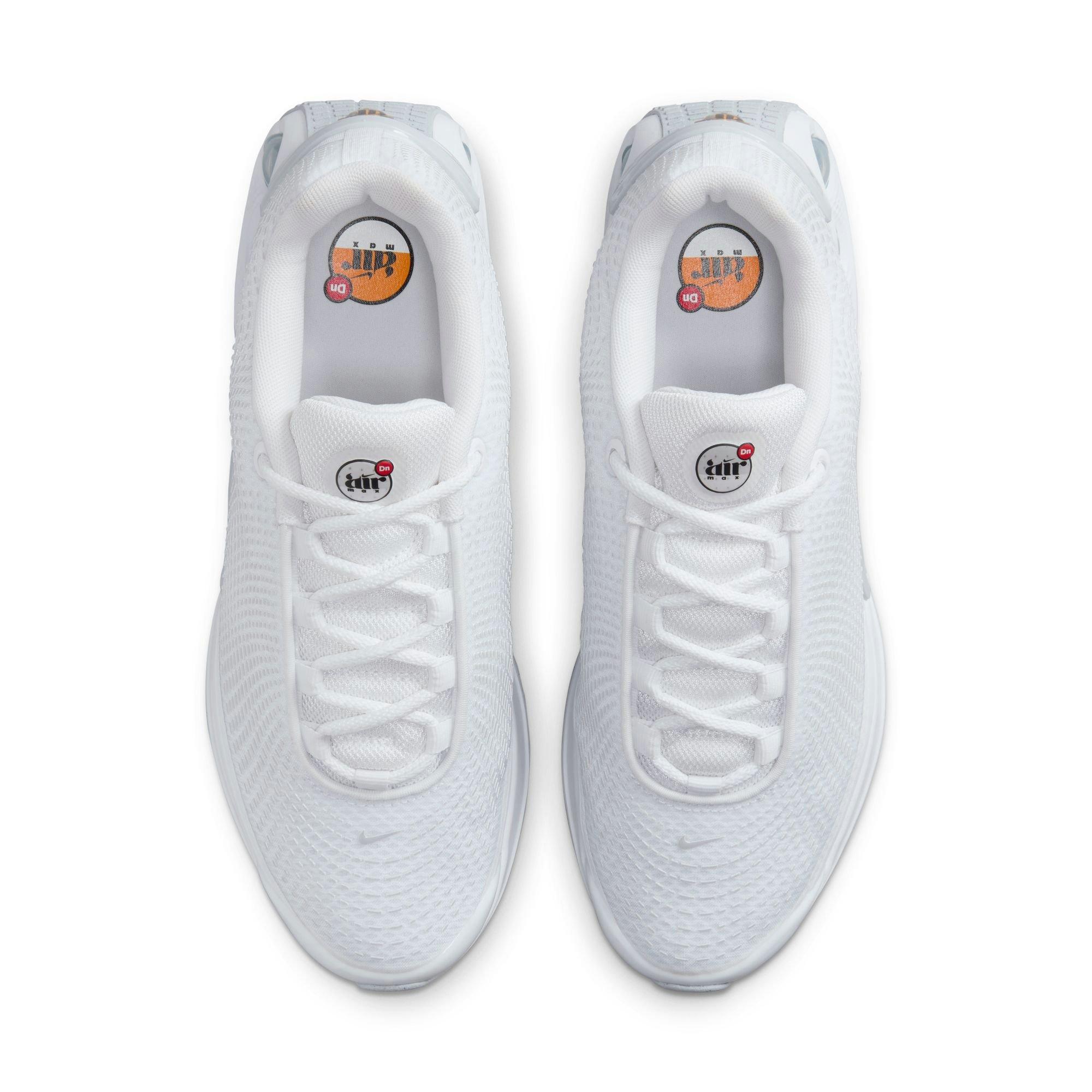 Nike Air Max Dn "White" Women's Shoe - WHITE/METALLIC SILVER Thumbnail View 11