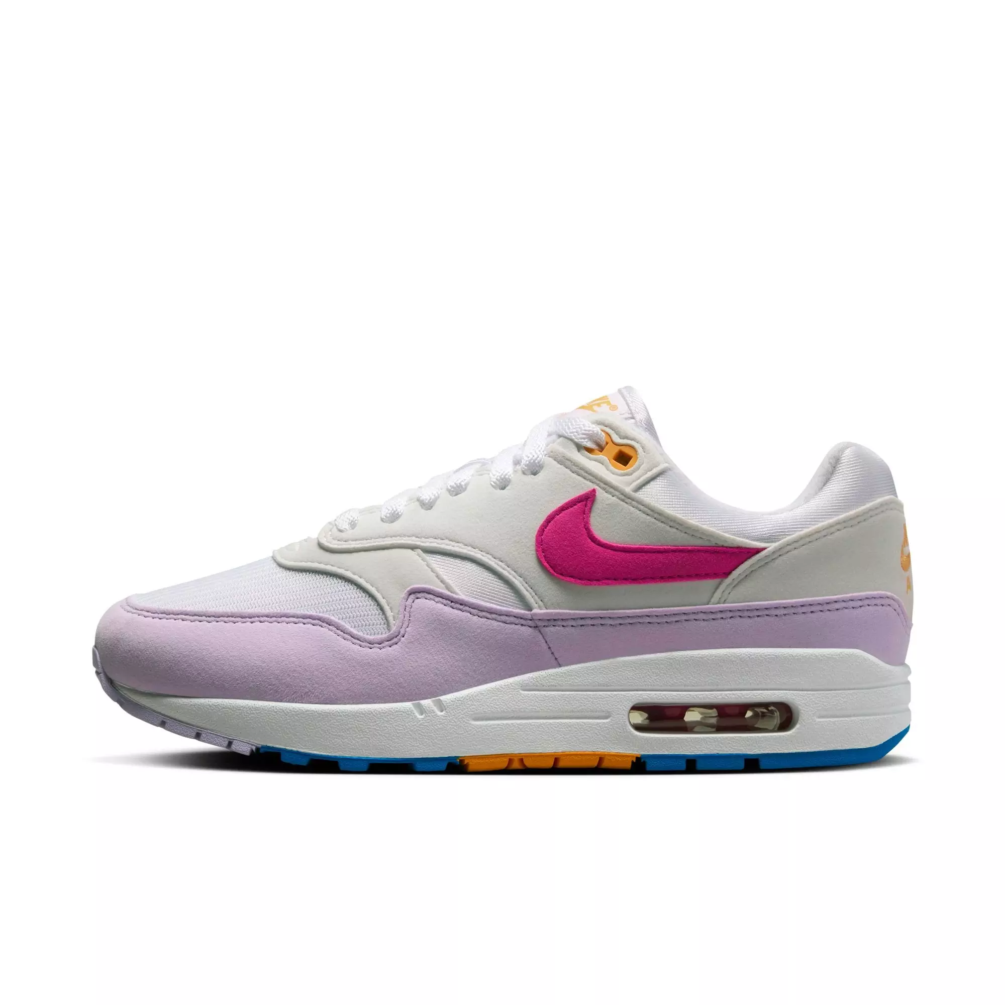 Nike Air Max 1 '87 "White/Alchemy Pink/Photo Blue/Sundial" Women's Shoe - WHITE/MULTI