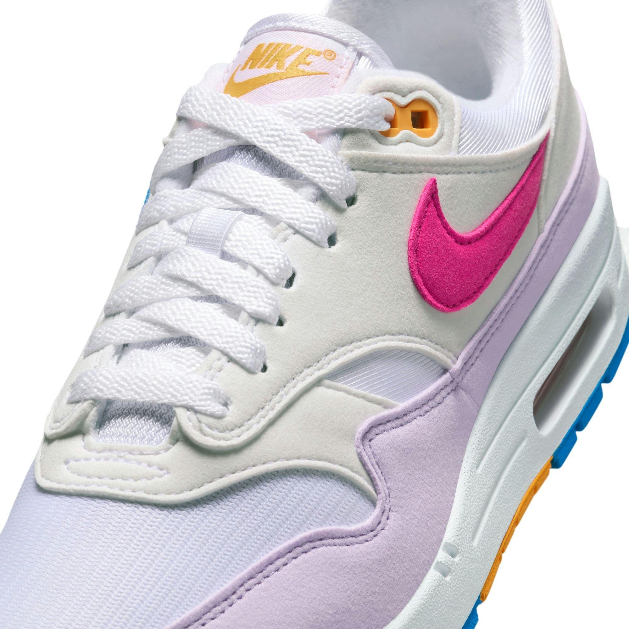 Nike Air Max 1 '87 "White/Alchemy Pink/Photo Blue/Sundial" Women's Shoe - WHITE/MULTI Thumbnail View 7