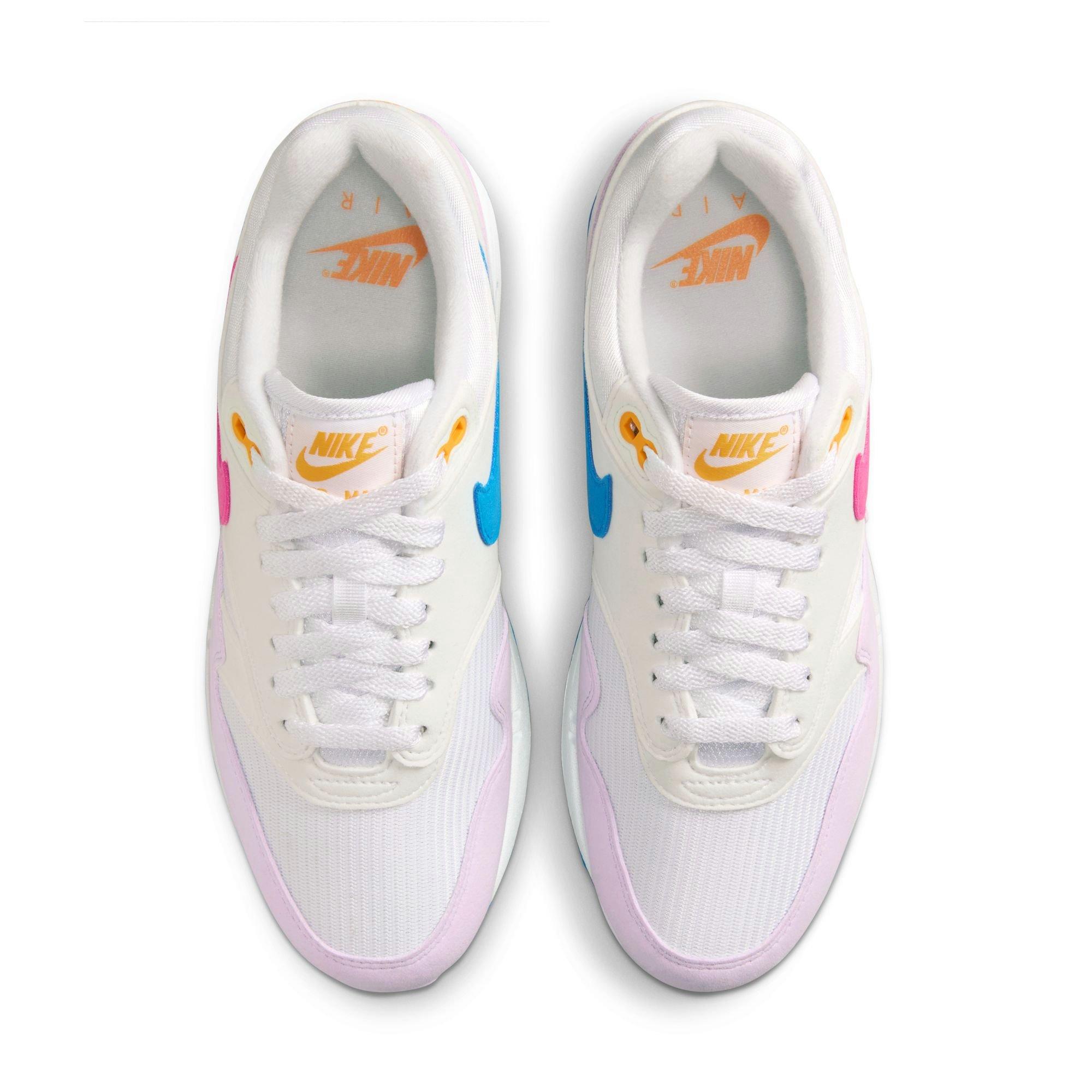 Nike Air Max 1 '87 "White/Alchemy Pink/Photo Blue/Sundial" Women's Shoe - WHITE/MULTI Thumbnail View 8