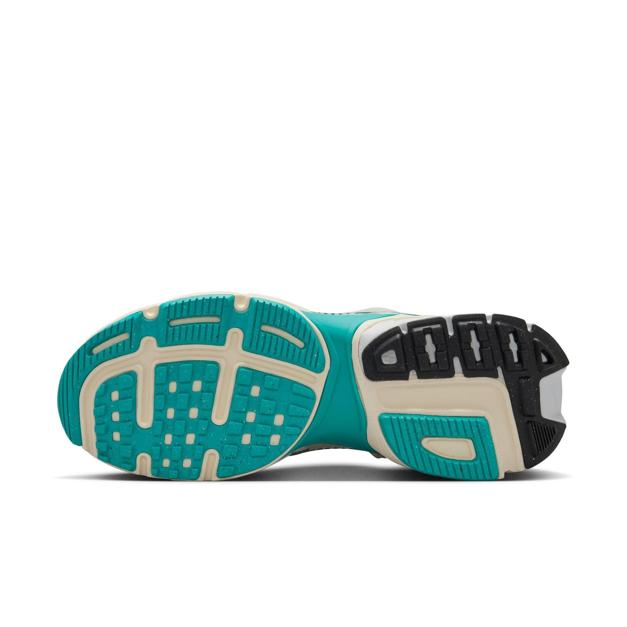 Nike V2K Run "White/Dusty Cactus/Coconut Milk" Women's Shoe - WHITE/TEAL Thumbnail View 9