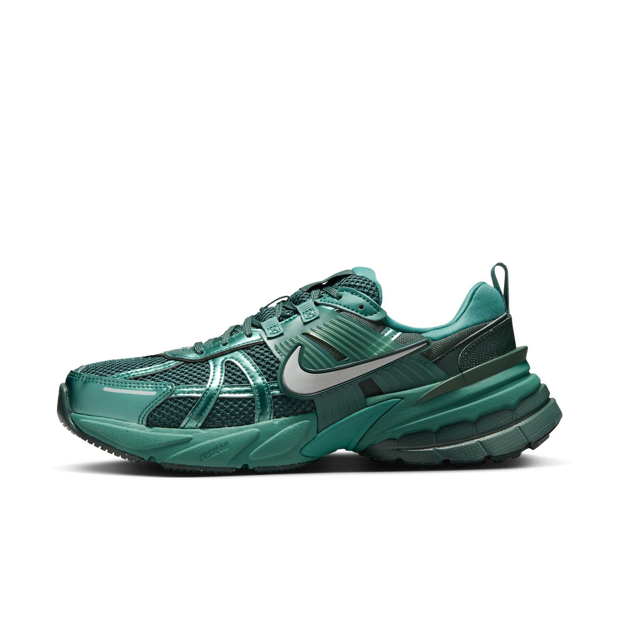 Nike V2K Run "Bicoastal/Metallic Silver/Vintage Green" Women's Shoe - GREEN/SILVER Thumbnail View 3