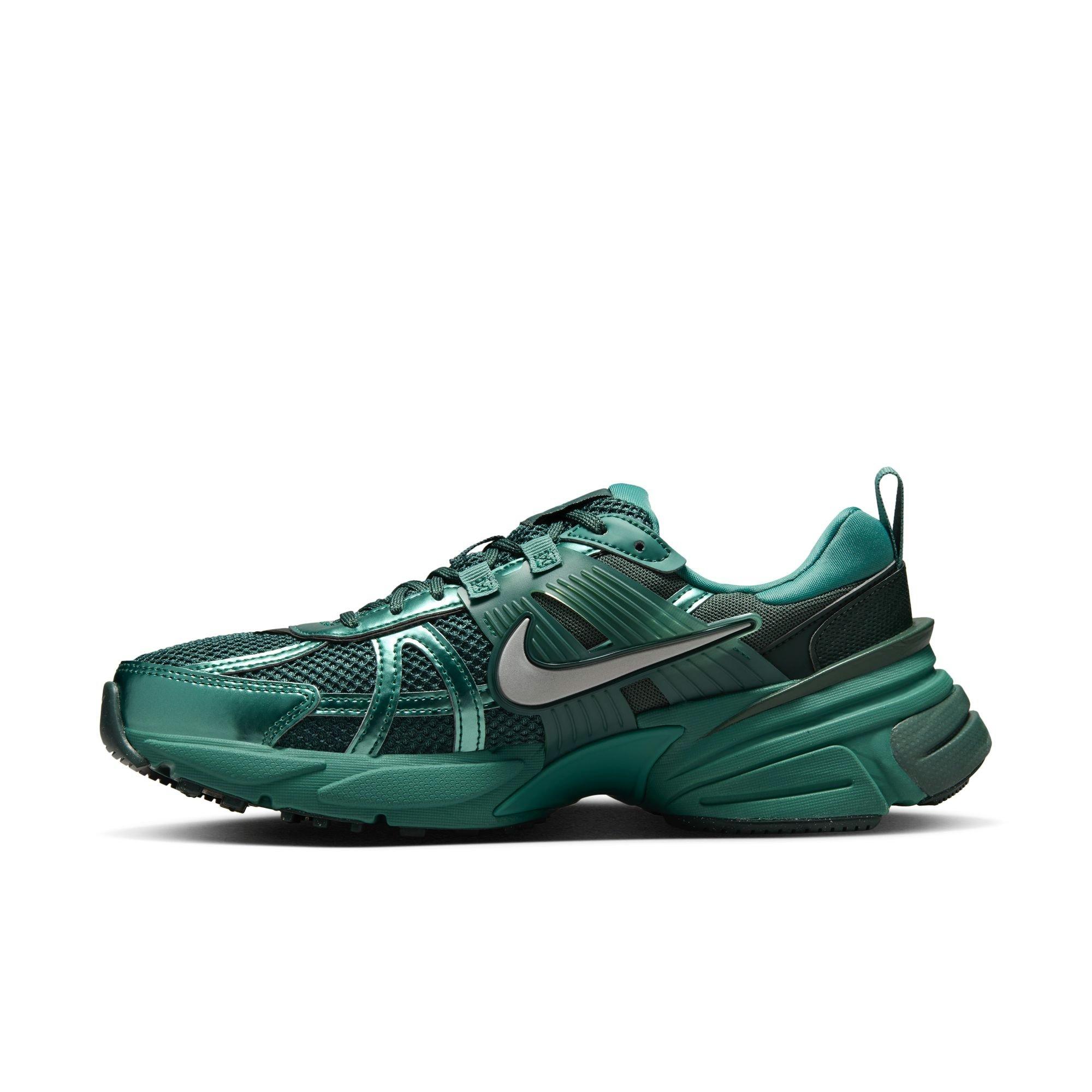 Nike V2K Run "Bicoastal/Metallic Silver/Vintage Green" Women's Shoe - GREEN/SILVER Thumbnail View 4