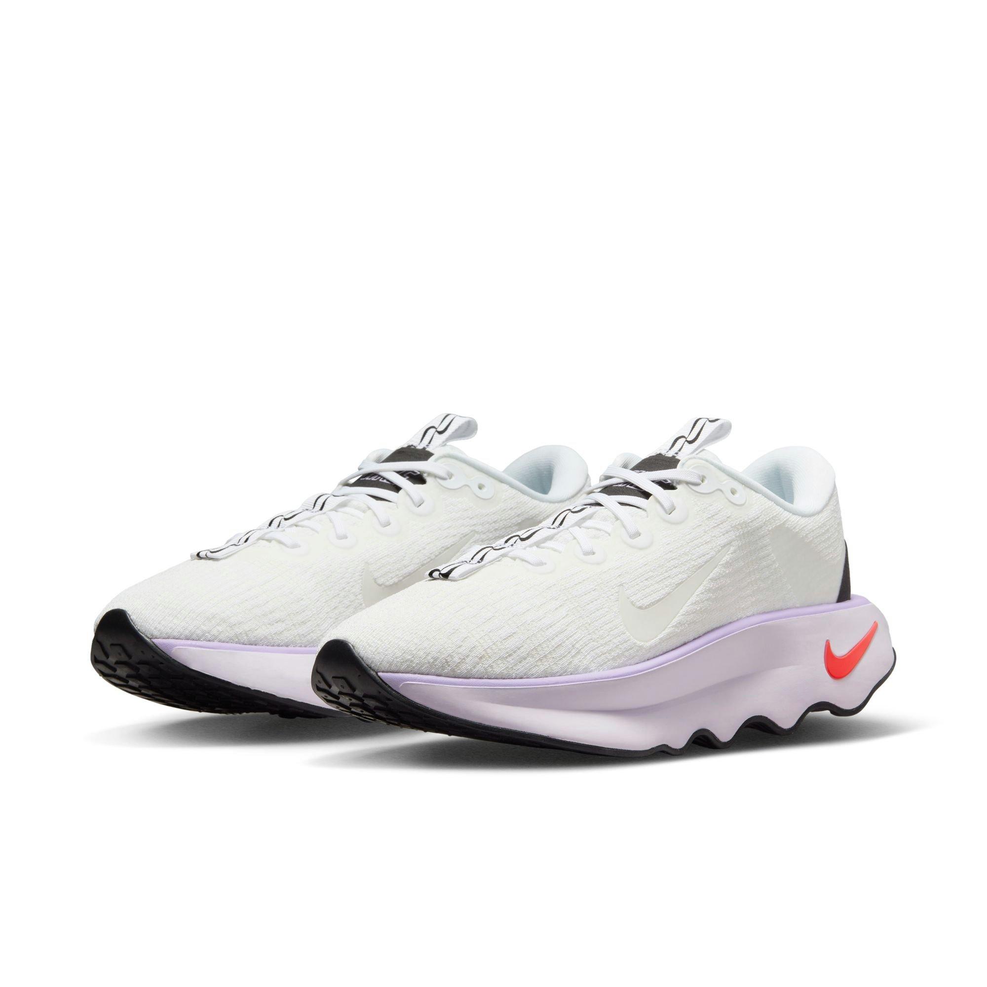 Nike Motiva "White/Lilac Bloom/Barely Grape" Women's Walking Shoe - WHITE/PURPLE Thumbnail View 6