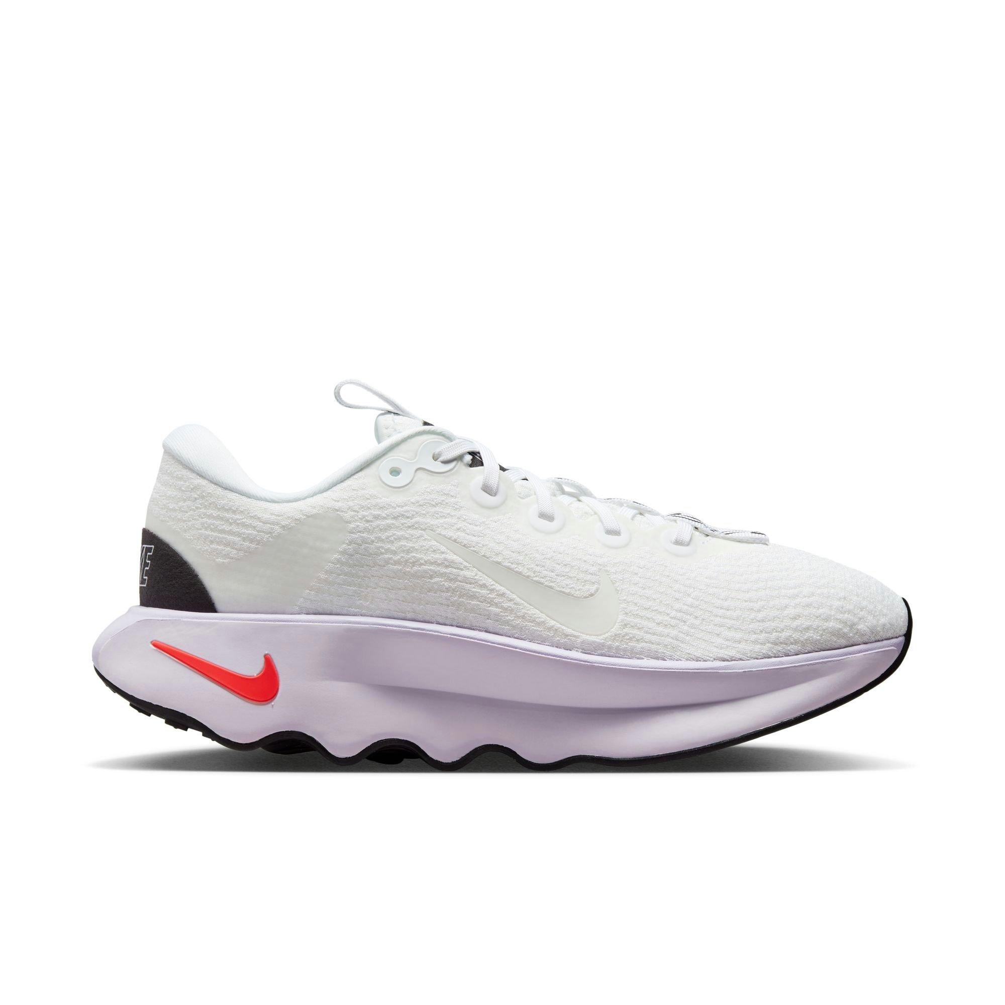 Nike Motiva "White/Lilac Bloom/Barely Grape" Women's Walking Shoe - WHITE/PURPLE Thumbnail View 1