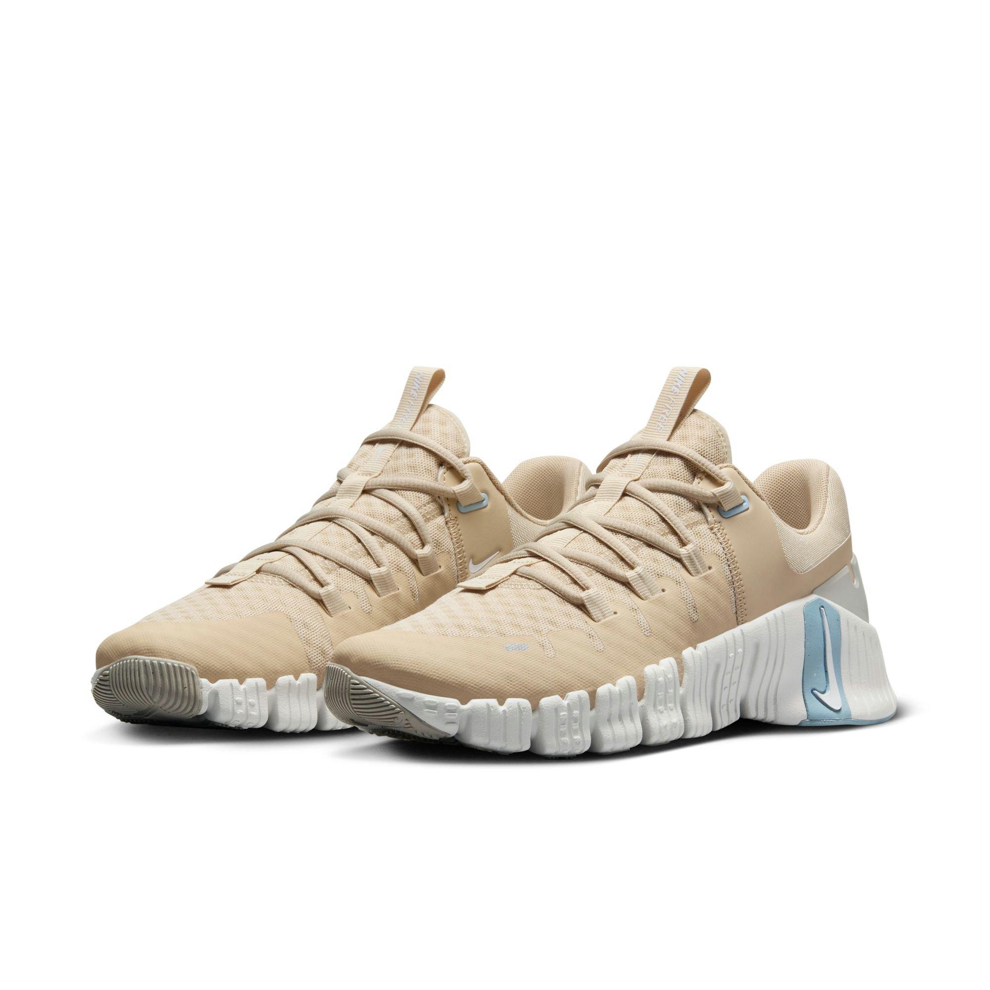 Nike Free Metcon 5 "Sanddrift/White/Phantom/Lt Iron Ore" Women's Training Shoe - CREAM Thumbnail View 5
