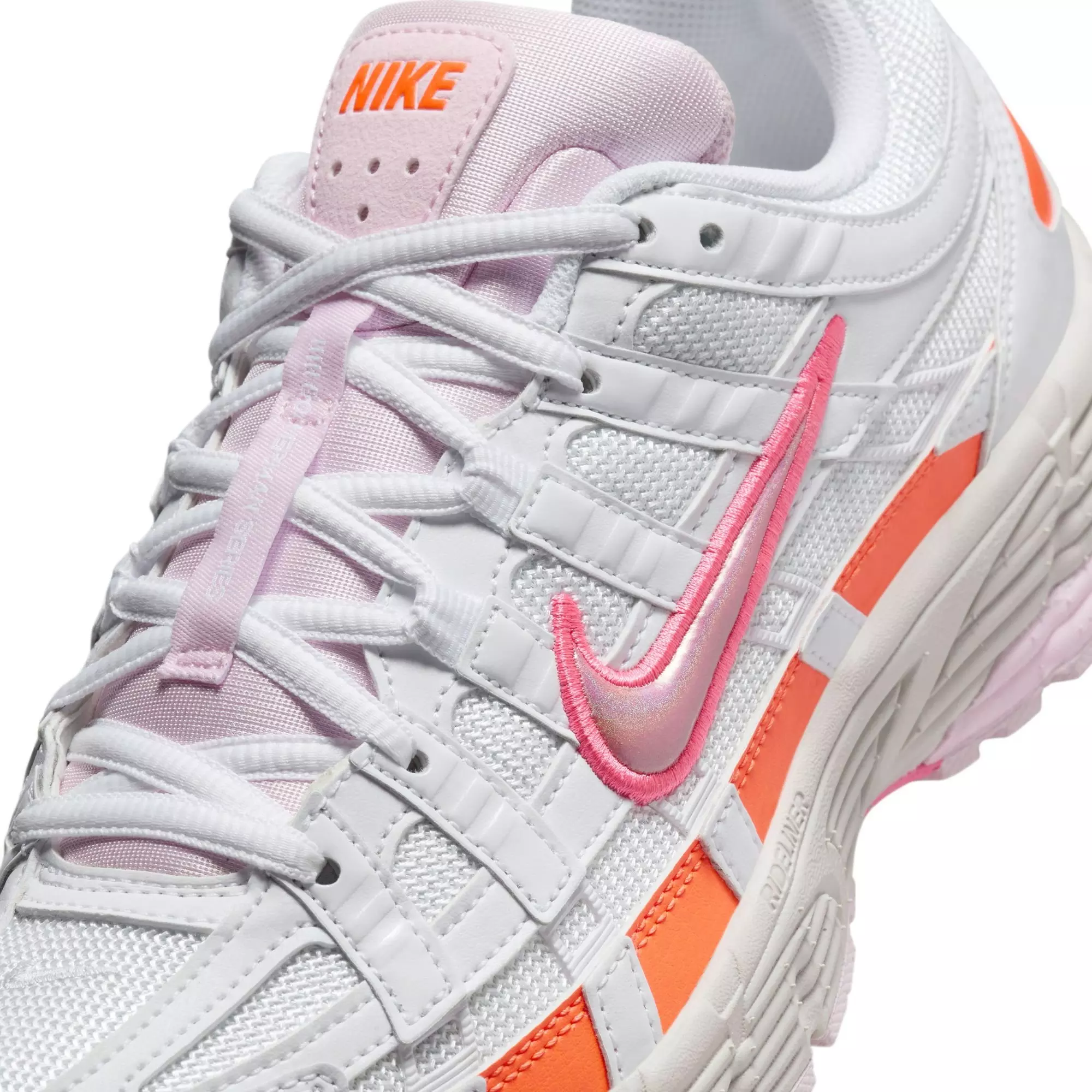 Nike P-6000 "White/Digital Pink/Hyper Crimson" Women's Shoe - WHITE/PINK/BLACK