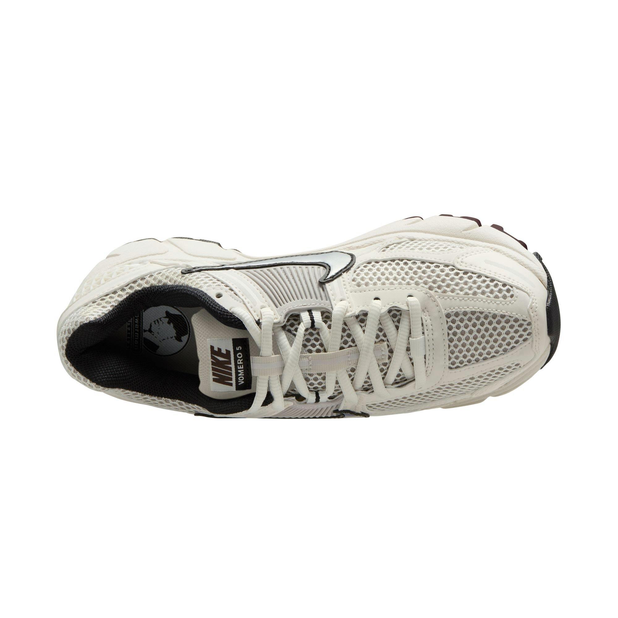 Nike Zoom Vomero 5 "Phantom/MTLC Platinum/Lt Iron Ore" Women's Shoe - OFF-WHITE Thumbnail View 8