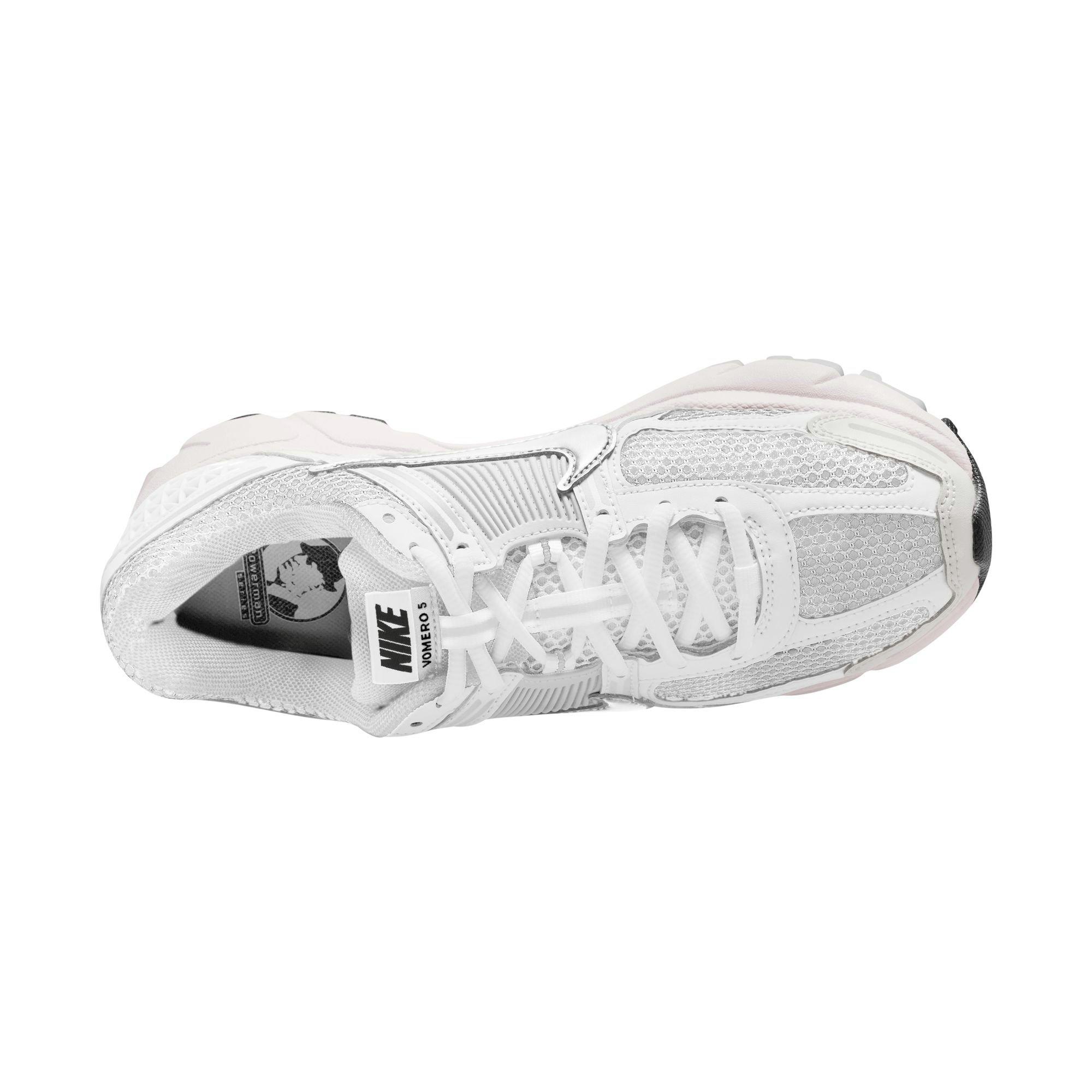 Nike Zoom Vomero 5 "White/Vast Grey/Black/Sail" Women's Shoe - WHITE/GREY Thumbnail View 9