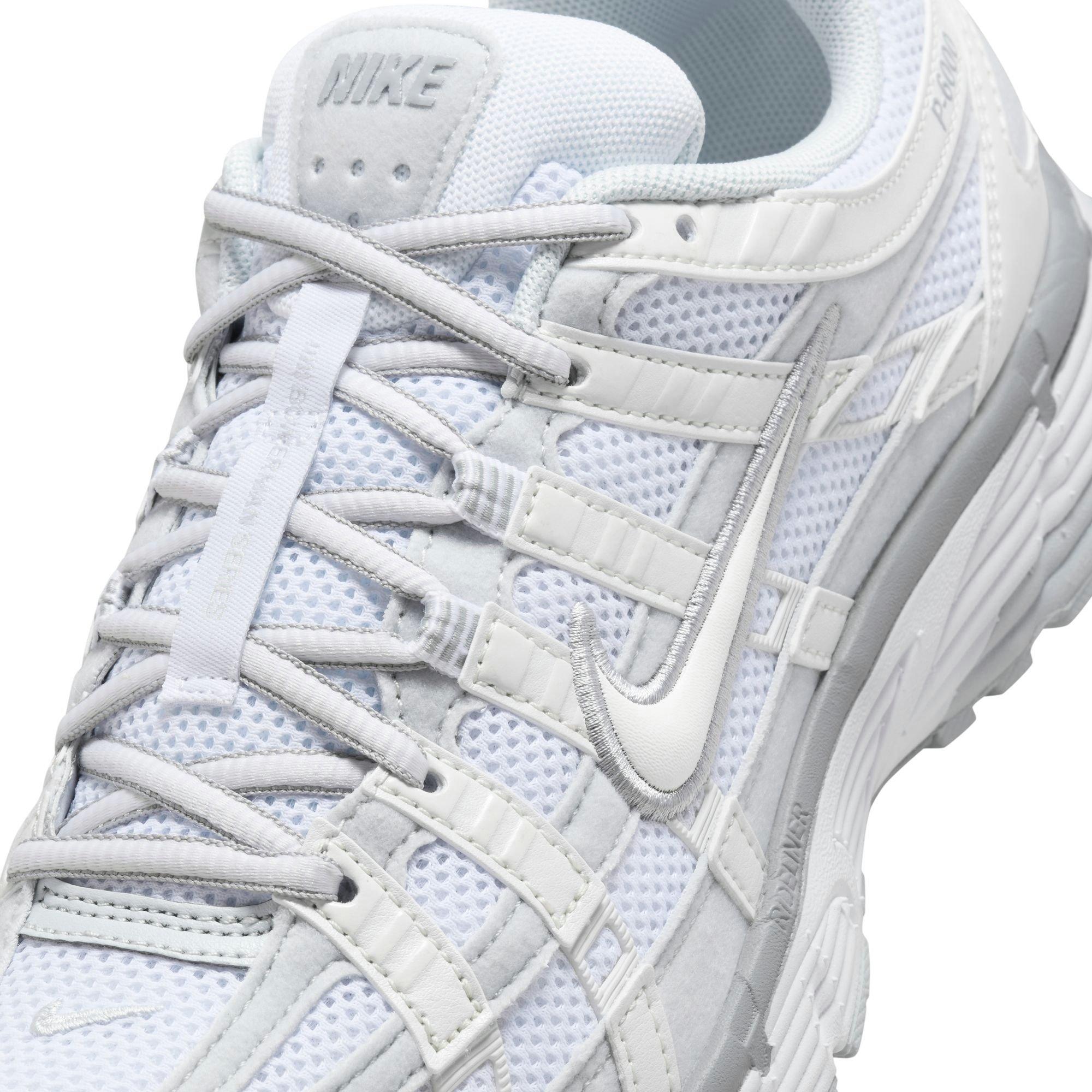 Nike P-6000 "MLTC Summit White/White/Pure Platinum" Women's Shoe - WHITE/SILVER Thumbnail View 9