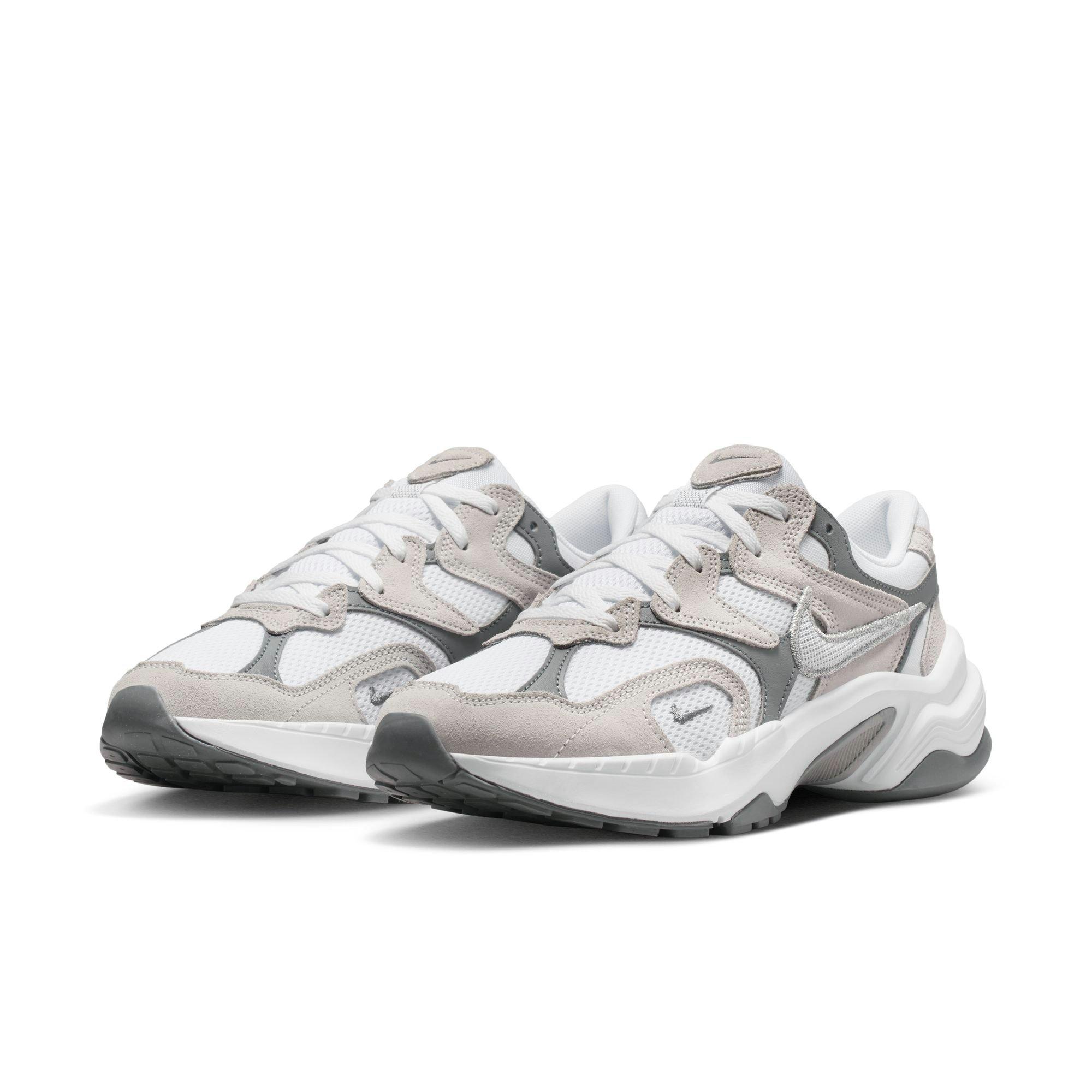 Nike AL8 "White/Metallic Silver/Smoke Grey/Black" Women's Shoe - WHITE/BLACK/SILVER Thumbnail View 5