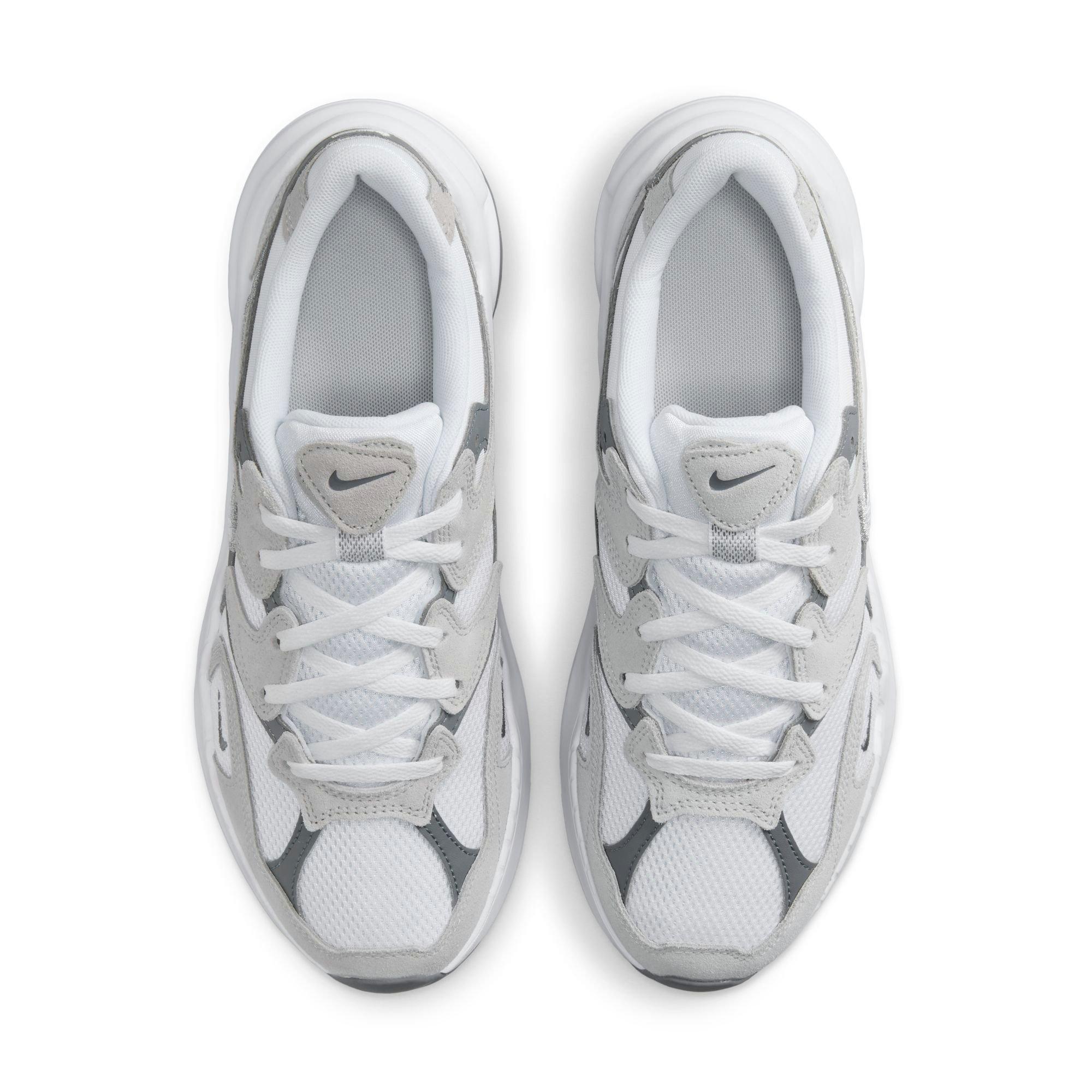 Nike AL8 "White/Metallic Silver/Smoke Grey/Black" Women's Shoe - WHITE/BLACK/SILVER Thumbnail View 8