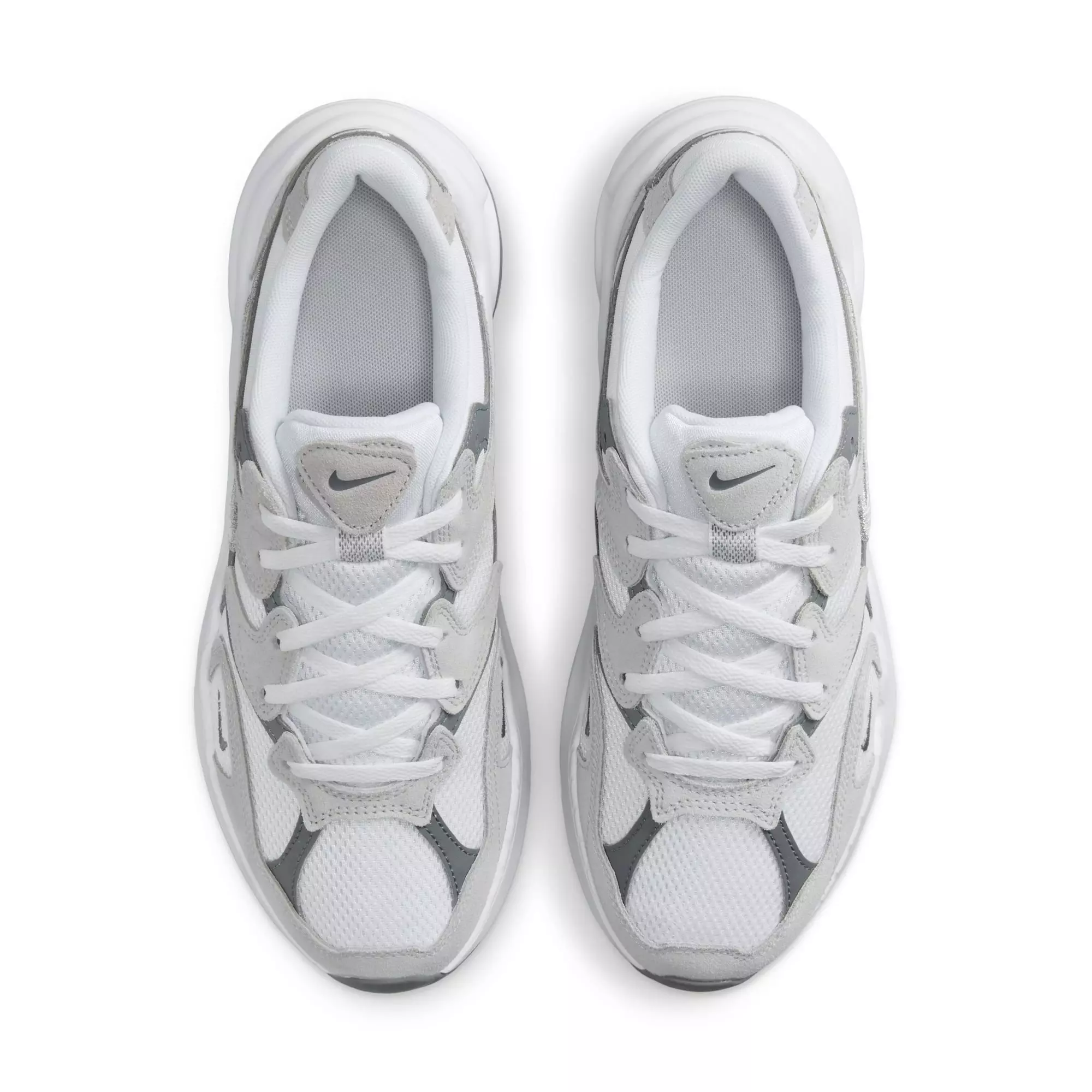 Nike AL8 "White/Metallic Silver/Smoke Grey/Black" Women's Shoe - WHITE/BLACK/SILVER