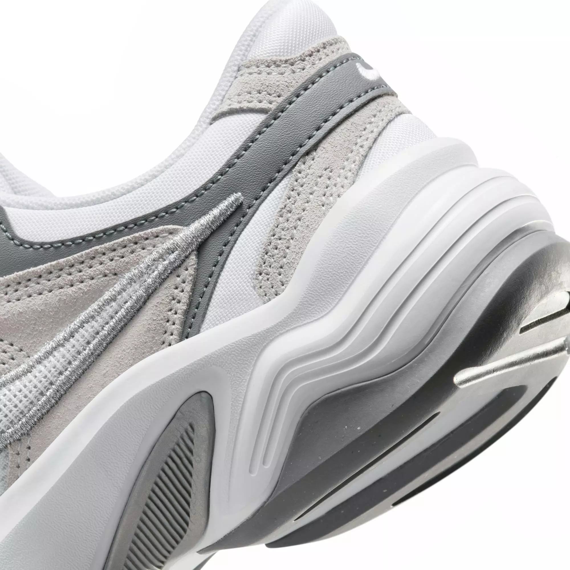 Nike AL8 "White/Metallic Silver/Smoke Grey/Black" Women's Shoe - WHITE/BLACK/SILVER