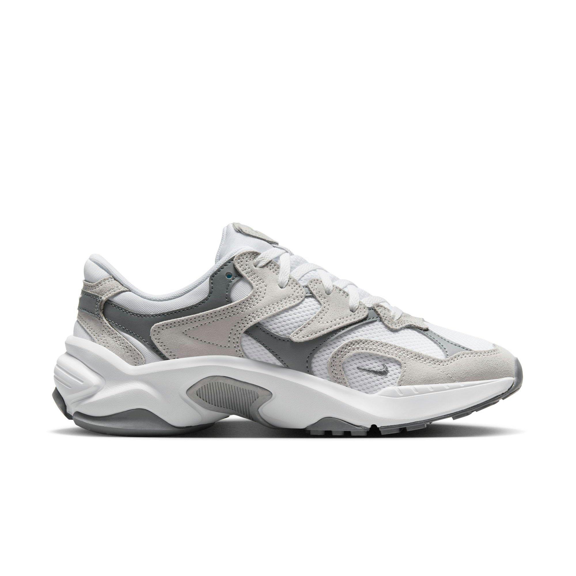 Nike AL8 "White/Metallic Silver/Smoke Grey/Black" Women's Shoe - WHITE/BLACK/SILVER Thumbnail View 2