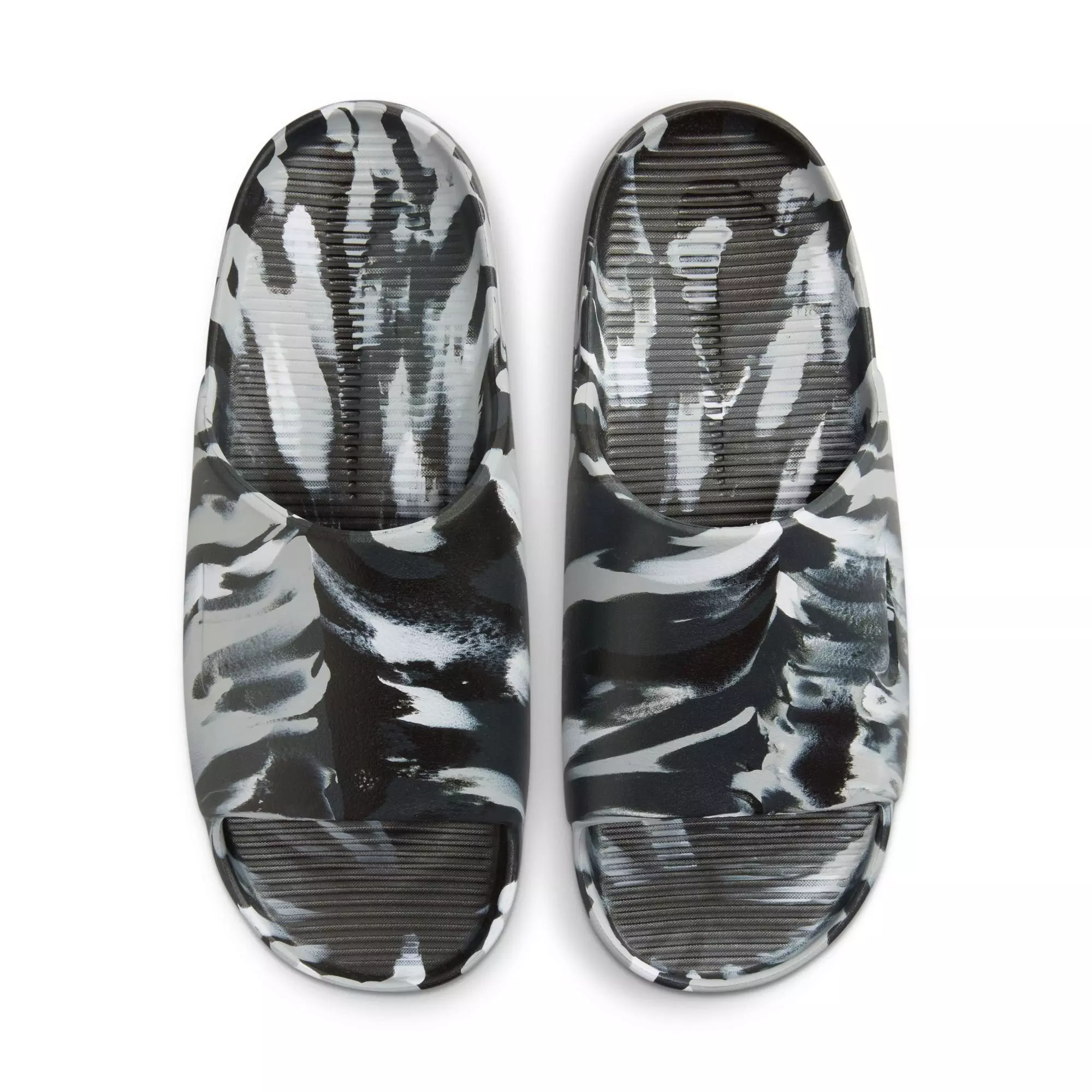 Nike Calm SE "Black/White" Men's Slide - BLACK/WHITE
