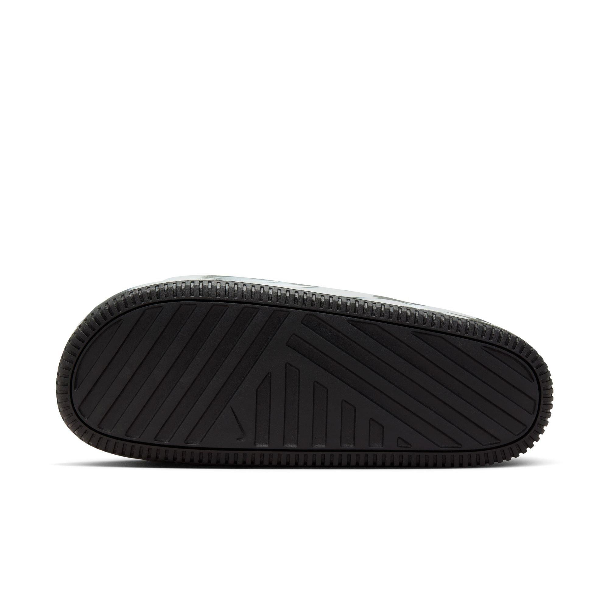 Nike Calm SE "Black/White" Men's Slide - BLACK/WHITE Thumbnail View 7