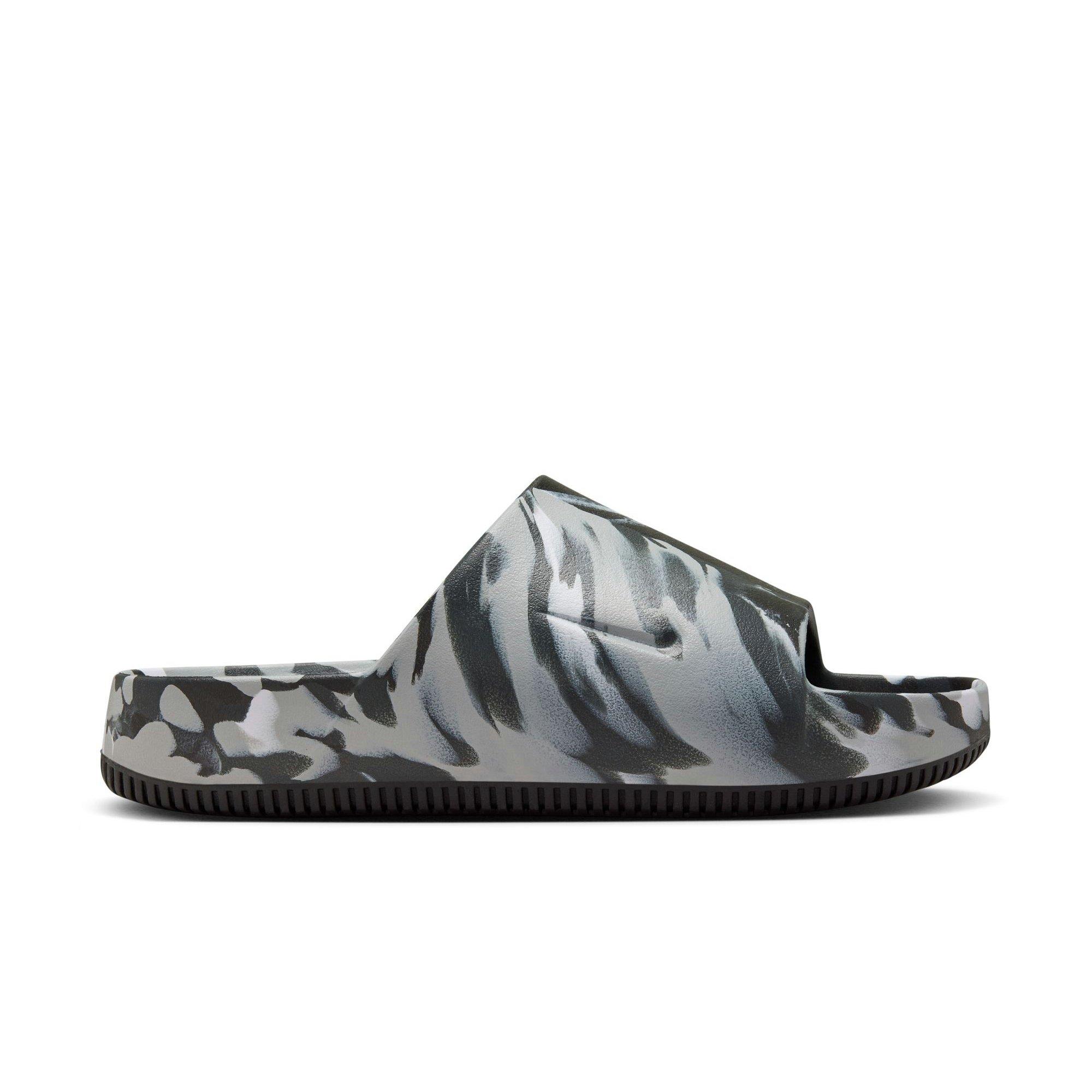 Nike Calm SE "Black/White" Men's Slide - BLACK/WHITE Thumbnail View 1
