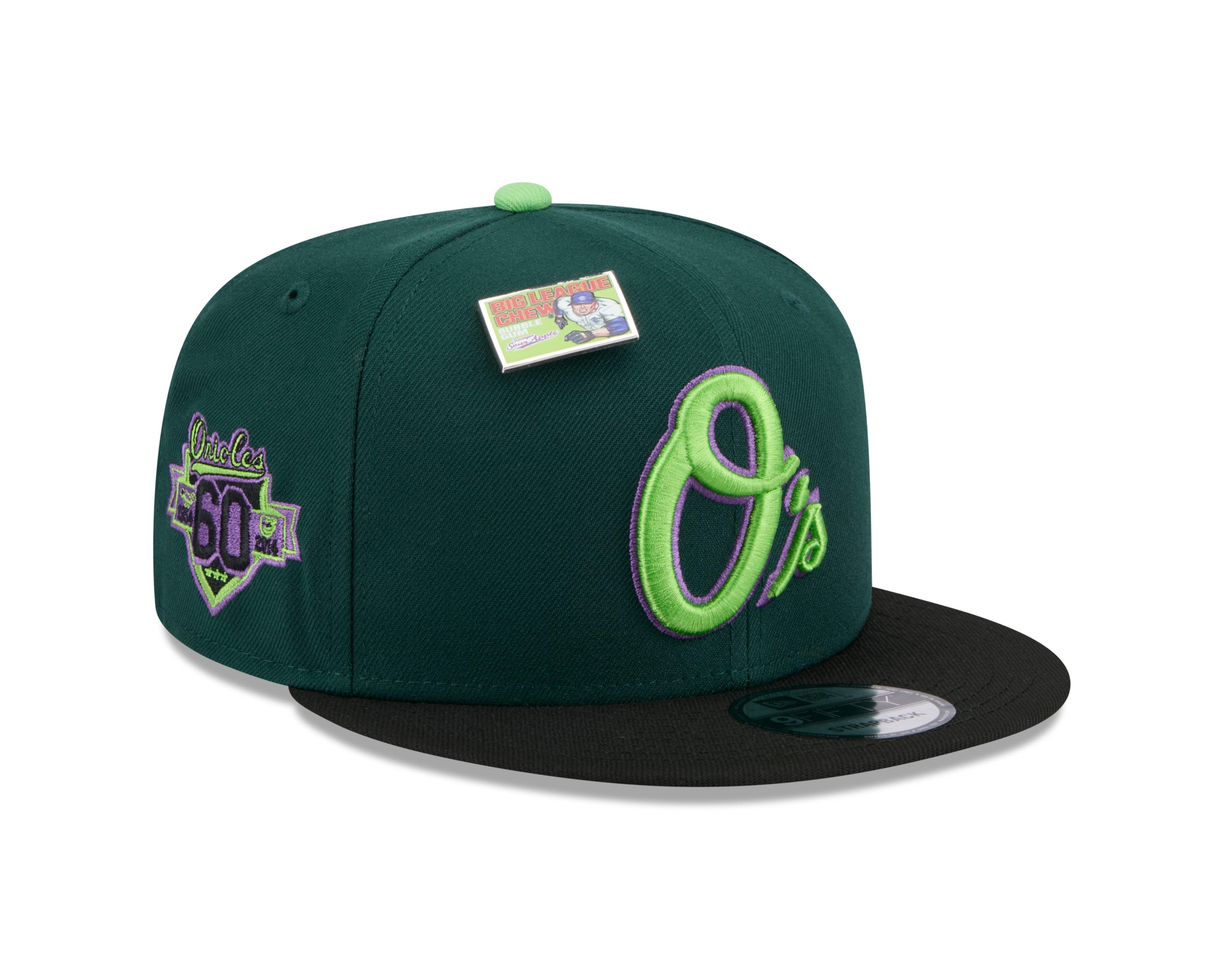 New Era Big League Chew Baltimore Orioles 9FIFTY Green/Black Snapback