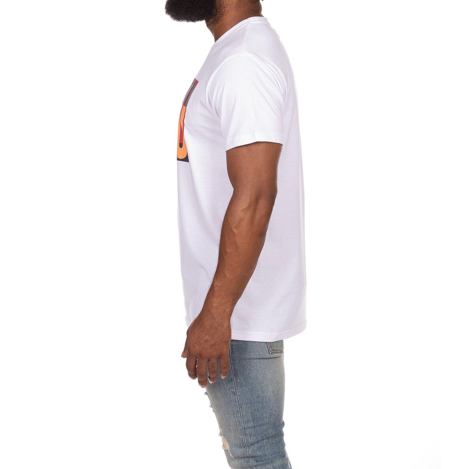 AKOO Stacked Men's White Tee