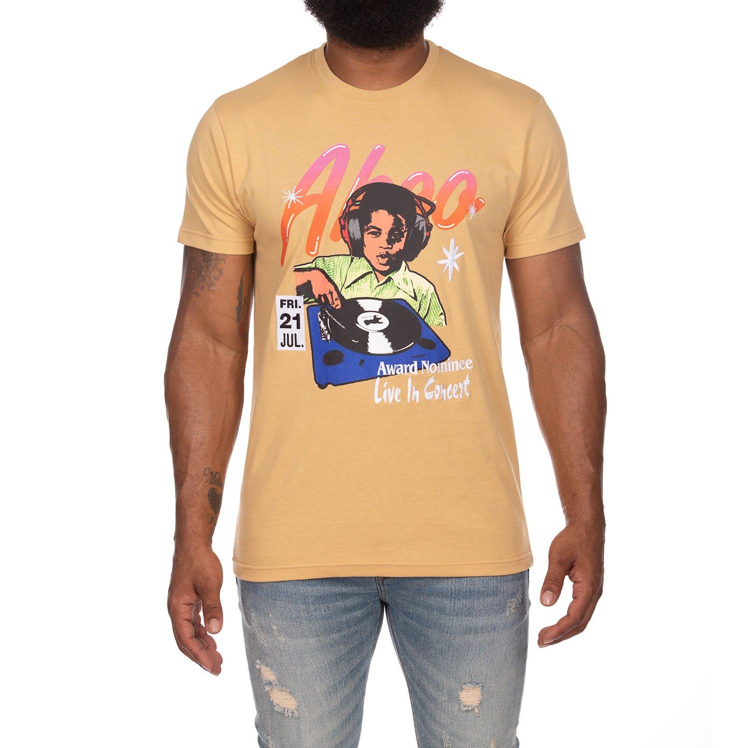 AKOO Men's Nominee Tee - Tan - TAN Thumbnail View 1