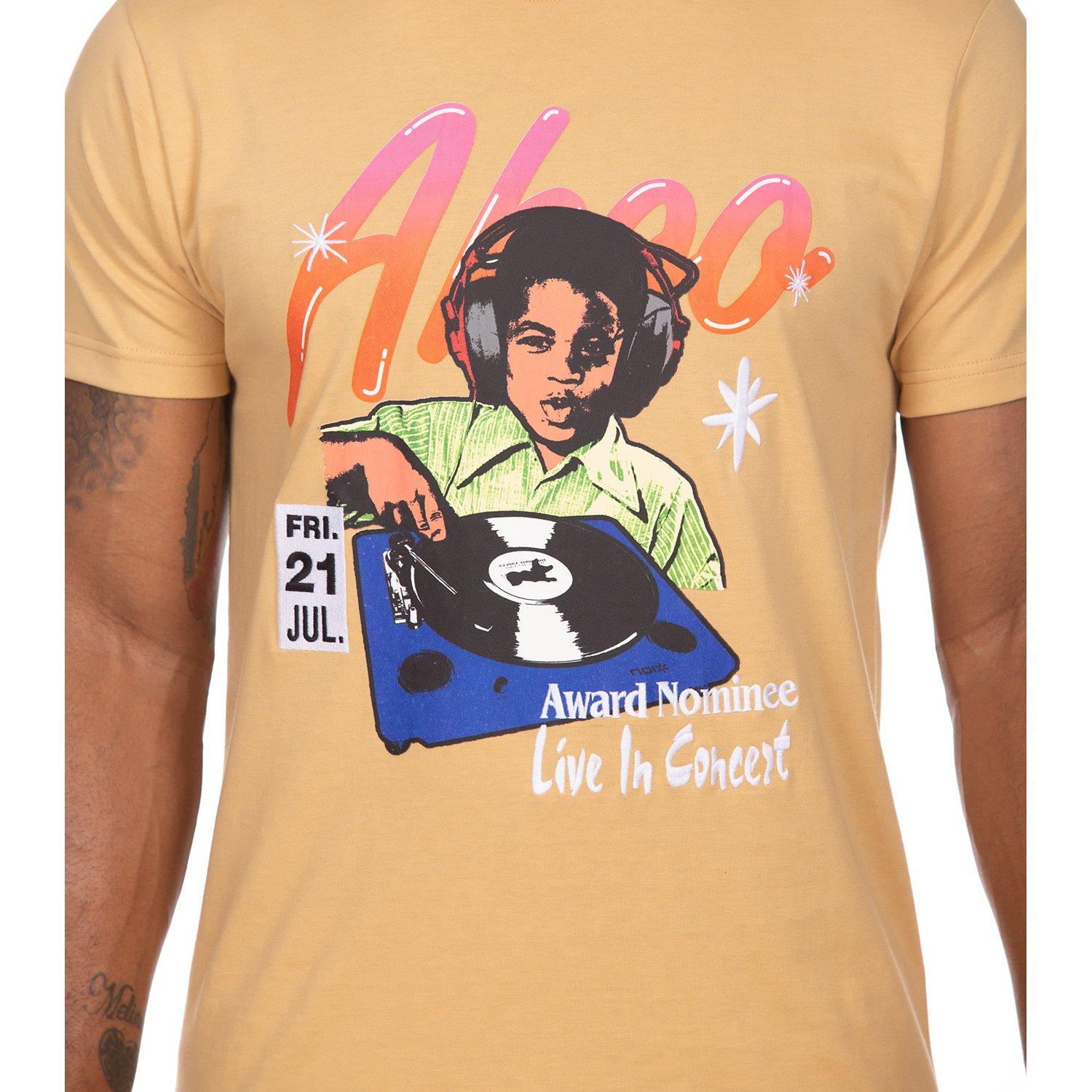 AKOO Men's Nominee Tee - Tan - TAN Thumbnail View 3