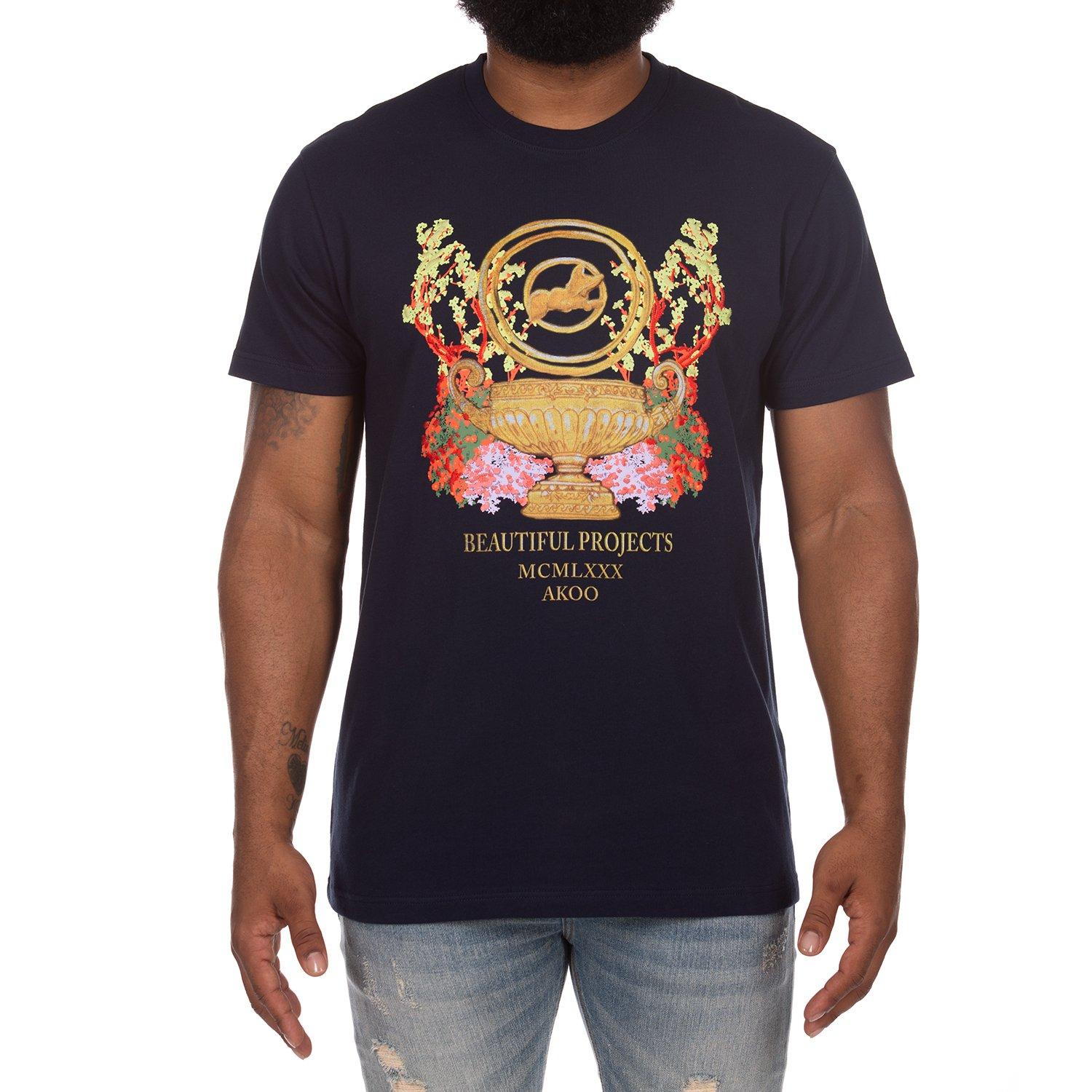 AKOO Chip Men's Blue Tee